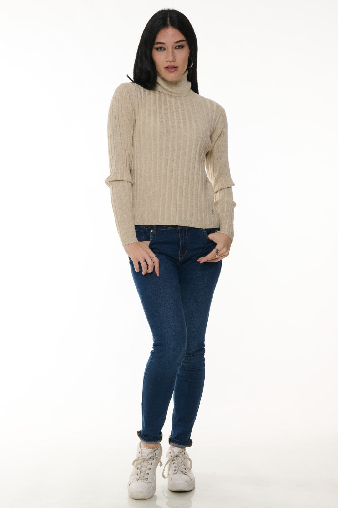 Maglia Dolcevita Lurex