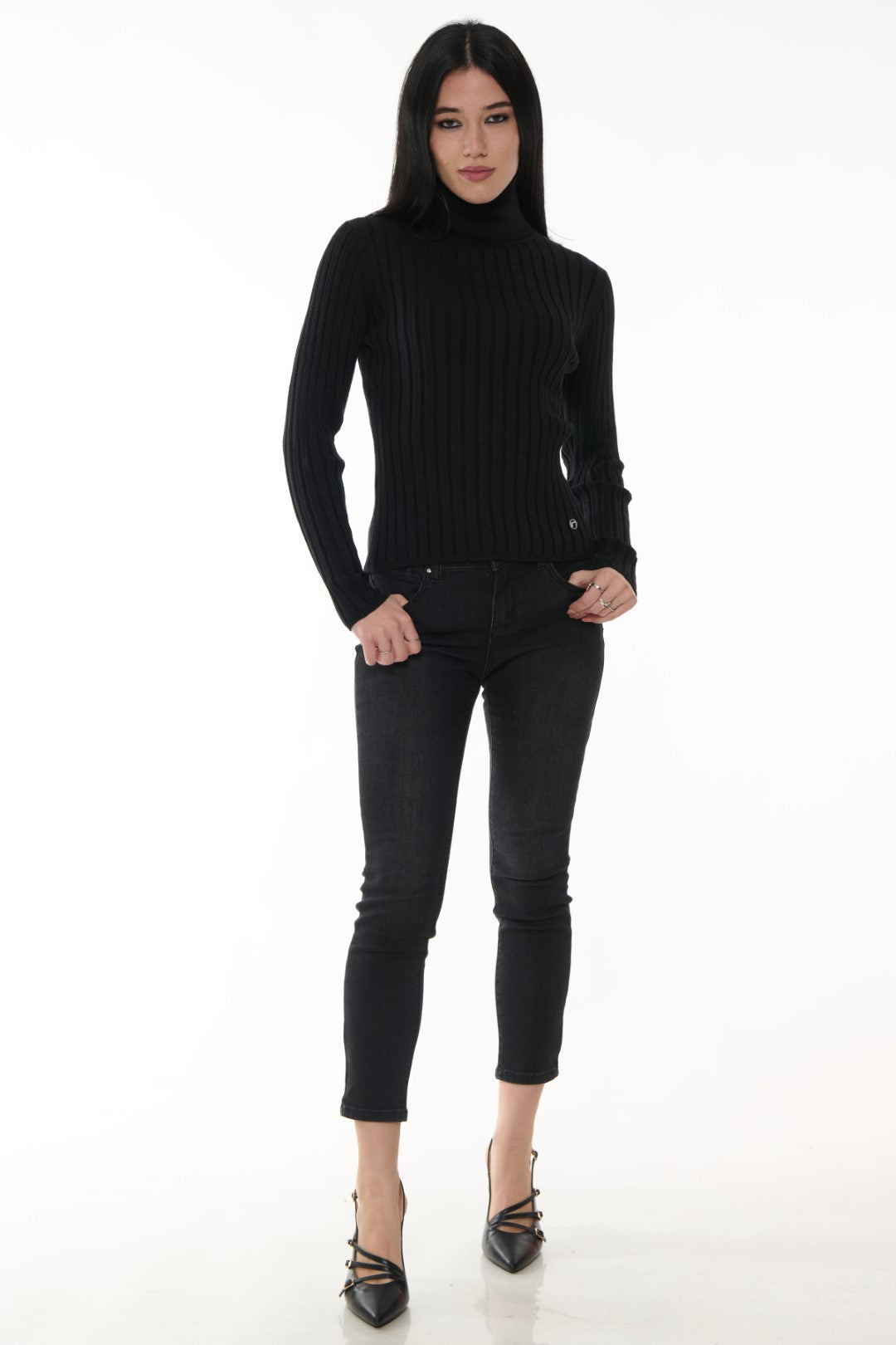 Maglia Dolcevita Lurex