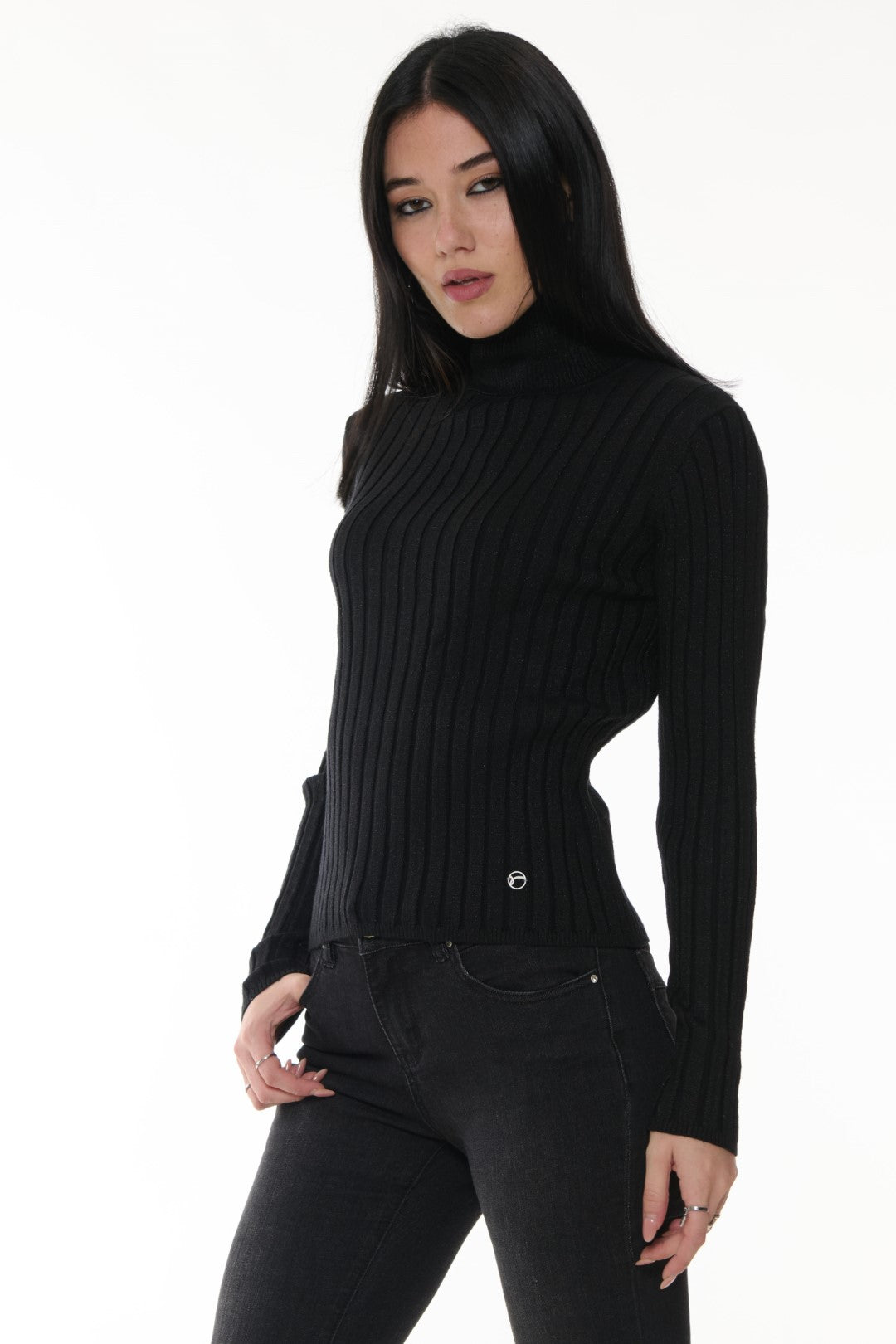 Maglia Dolcevita Lurex