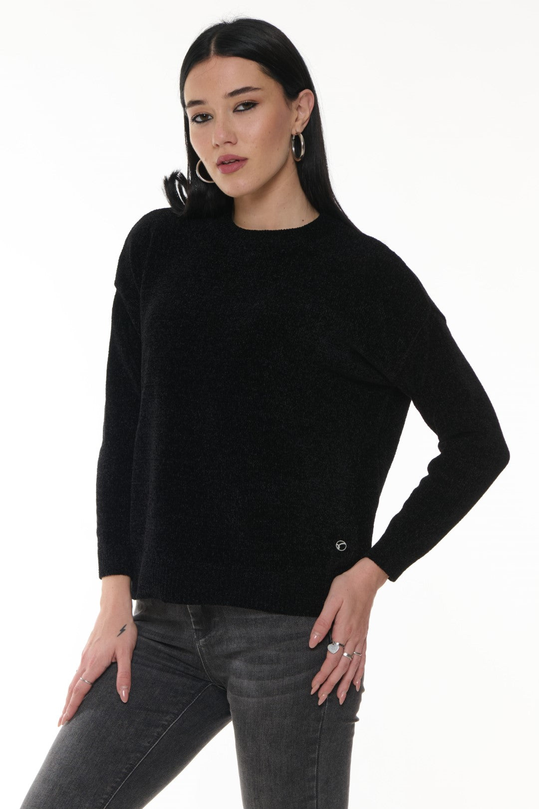 Maglia girocollo Ciniglia