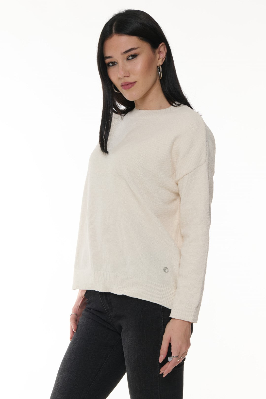 Maglia girocollo Ciniglia