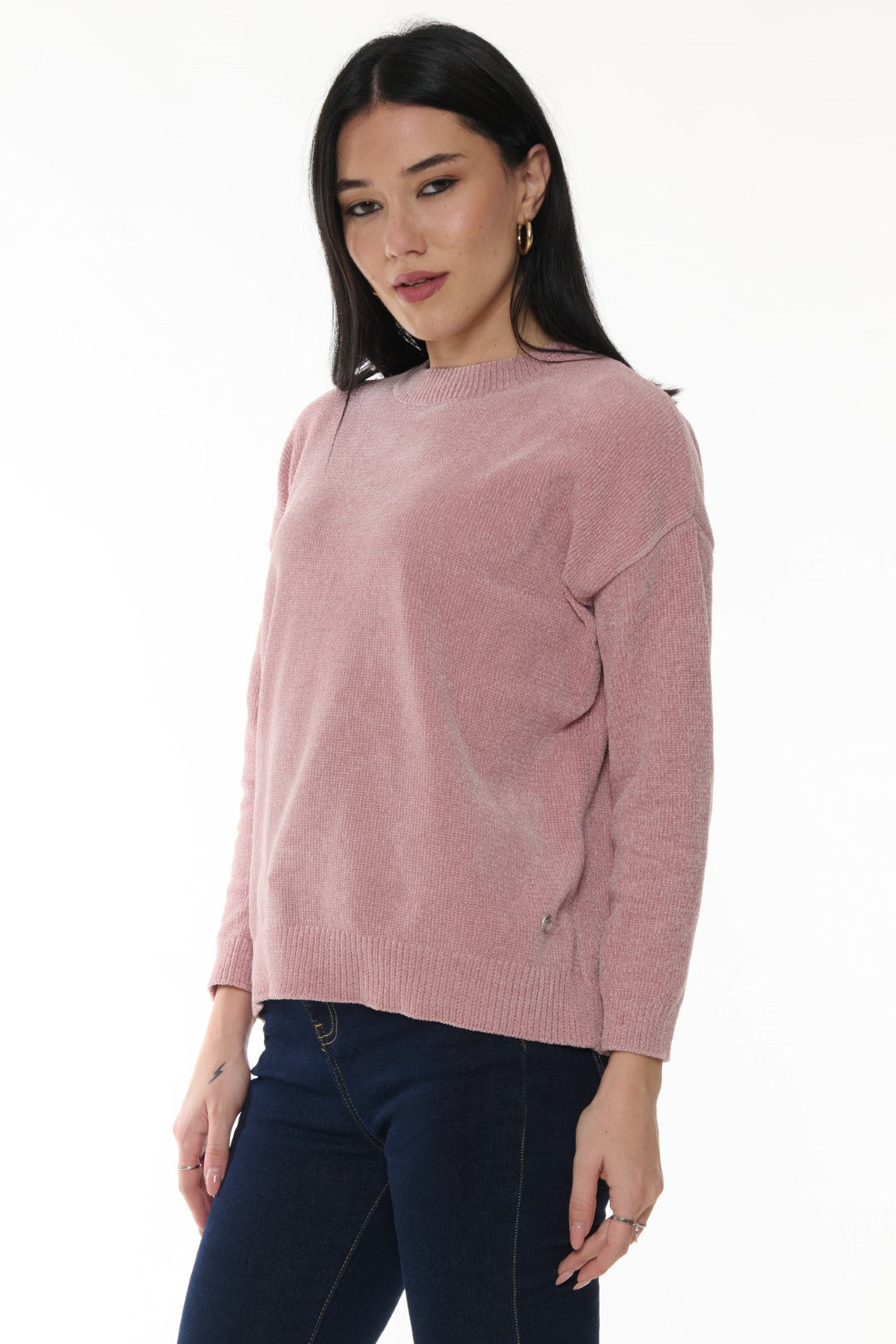 Maglia girocollo Ciniglia