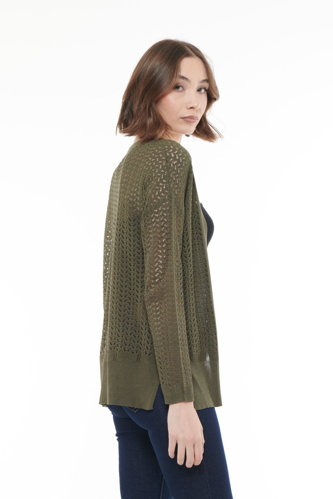 Cardigan in Filo