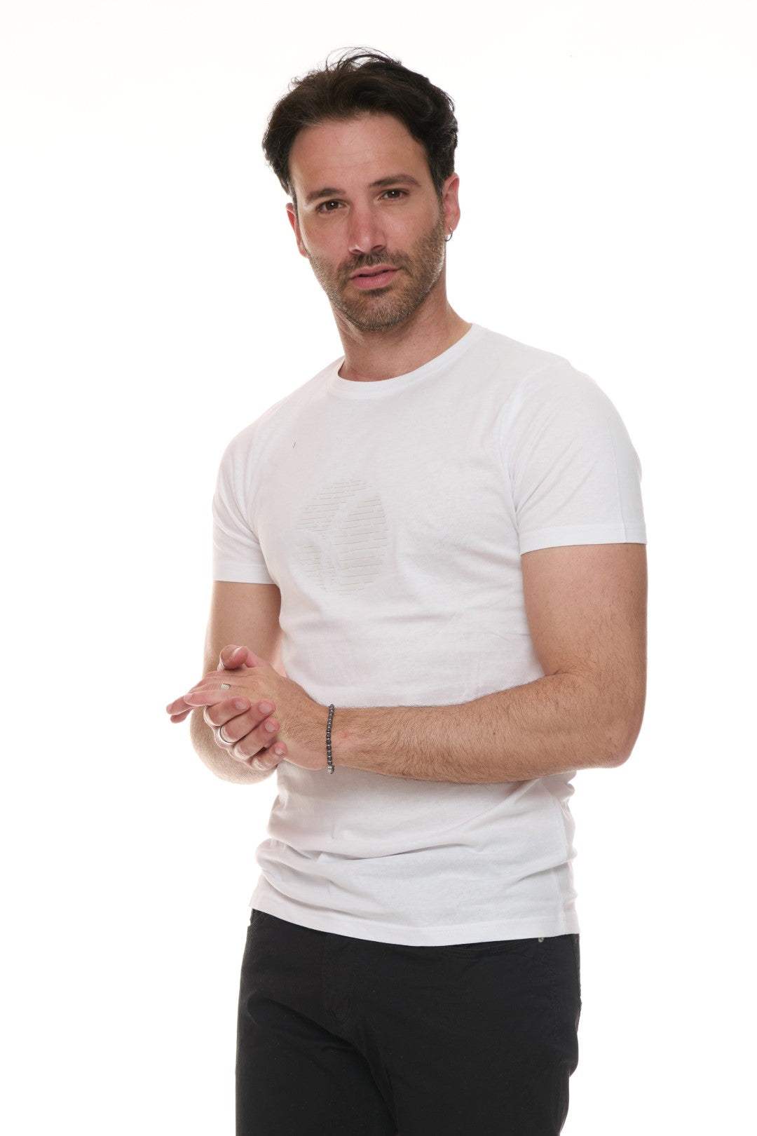 T-shirt con stampa Logo