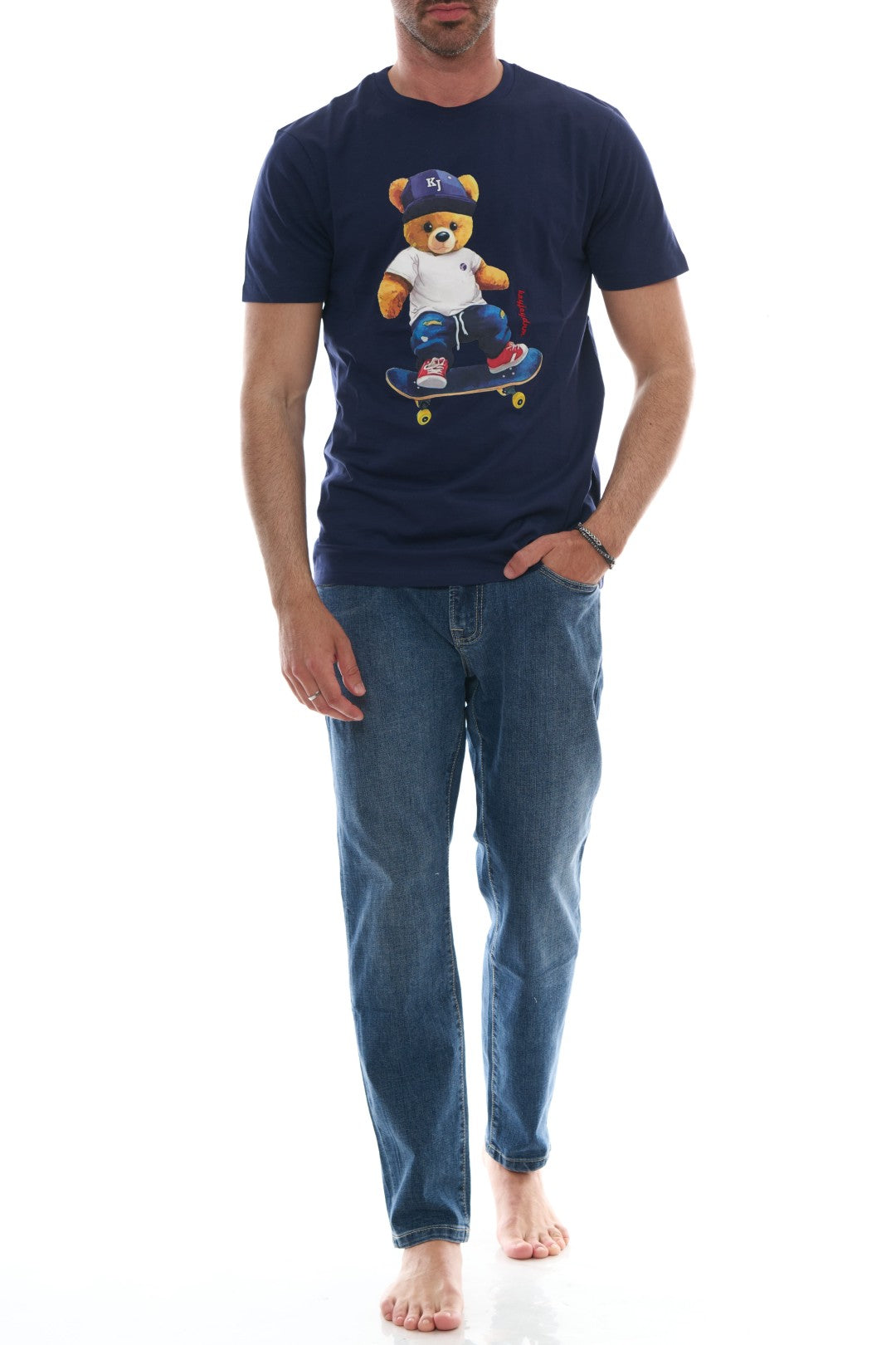 T-Shirt Teddy Bear Skate