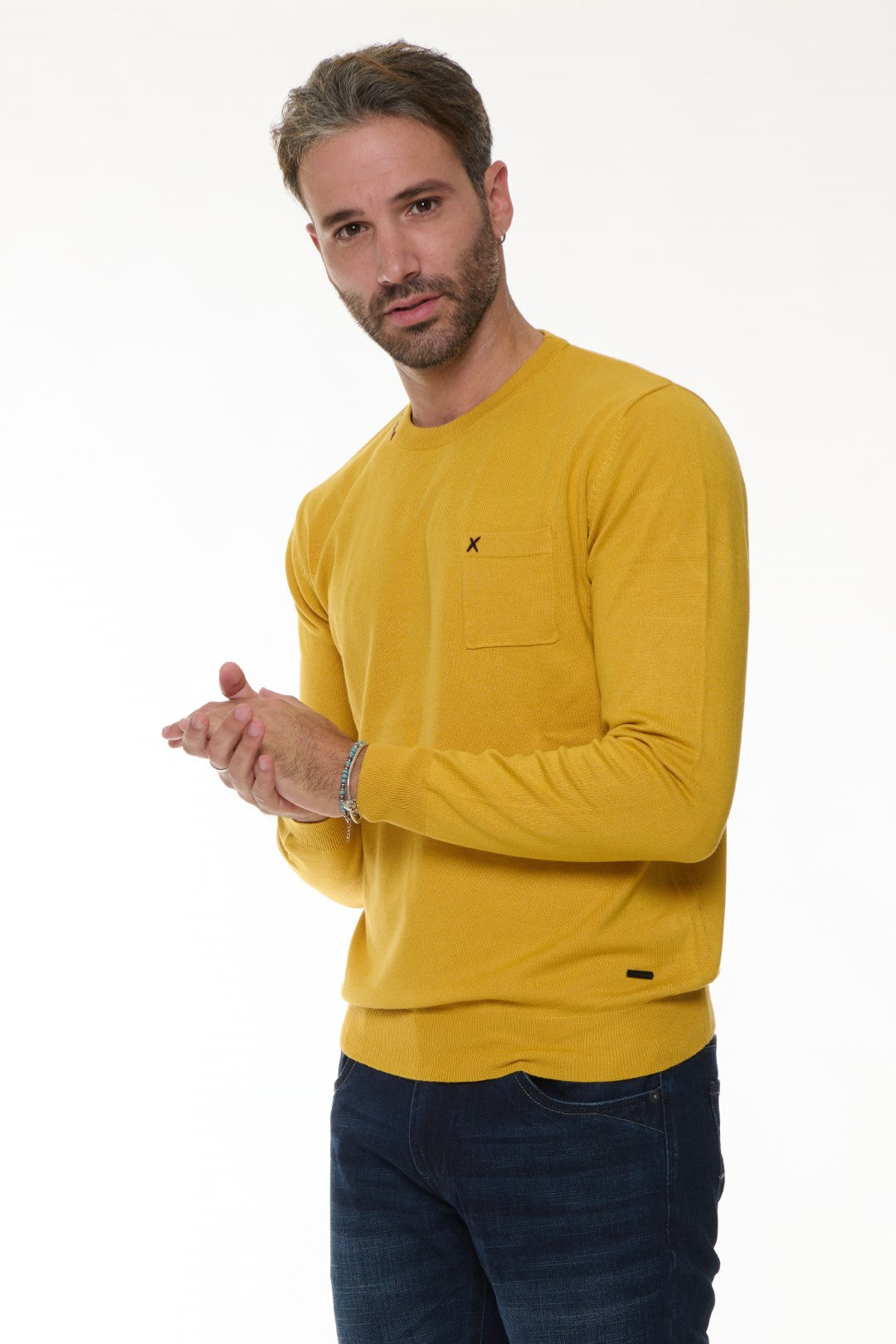 Maglia Girocollo con Taschino