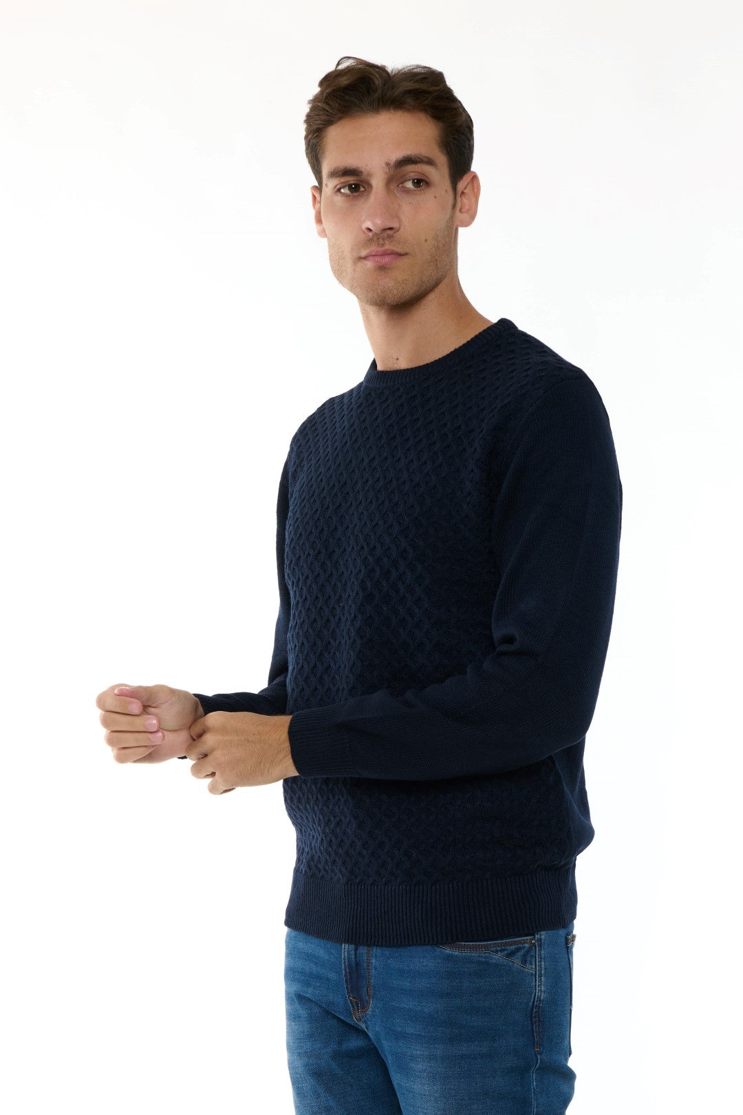 Maglia Girocollo Strutturata