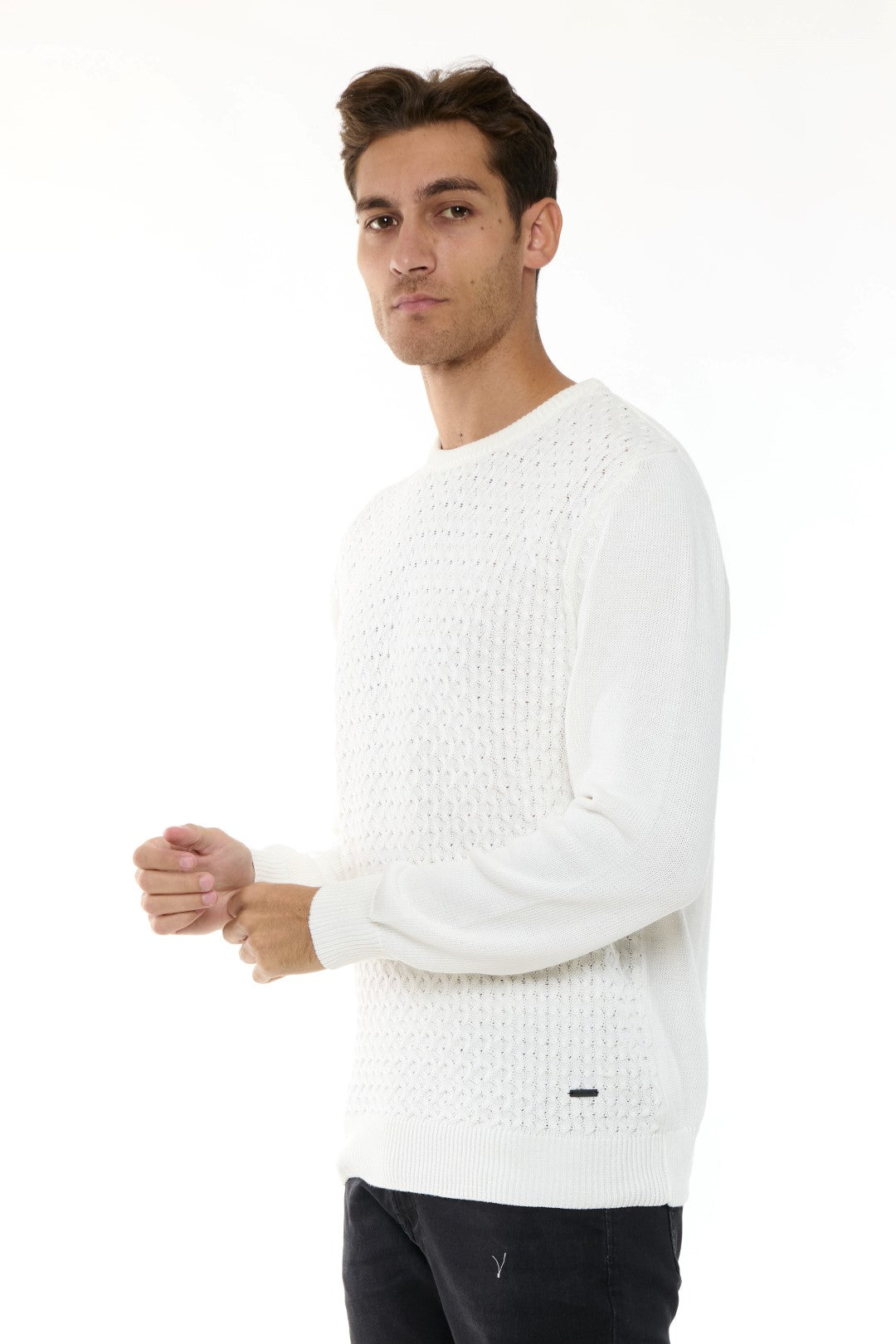 Maglia Girocollo Strutturata