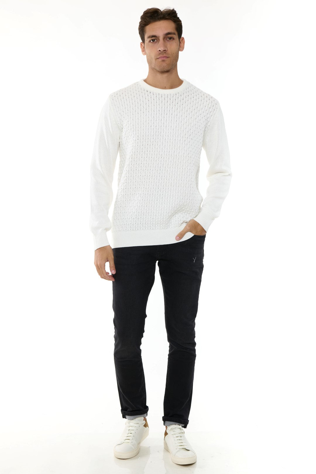 Maglia Girocollo Strutturata