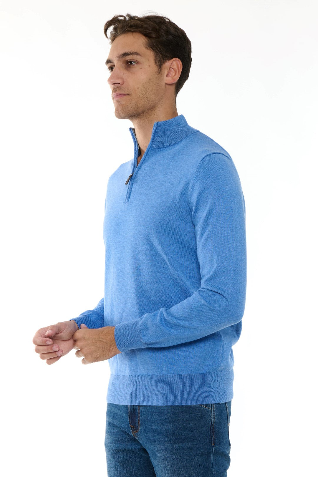 Maglia MezzoCollo Misto Cashmere