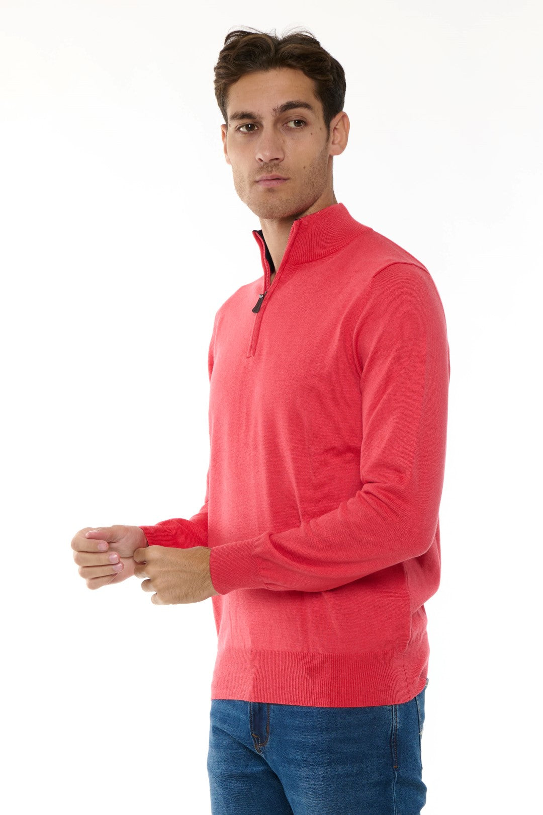 Maglia MezzoCollo Misto Cashmere