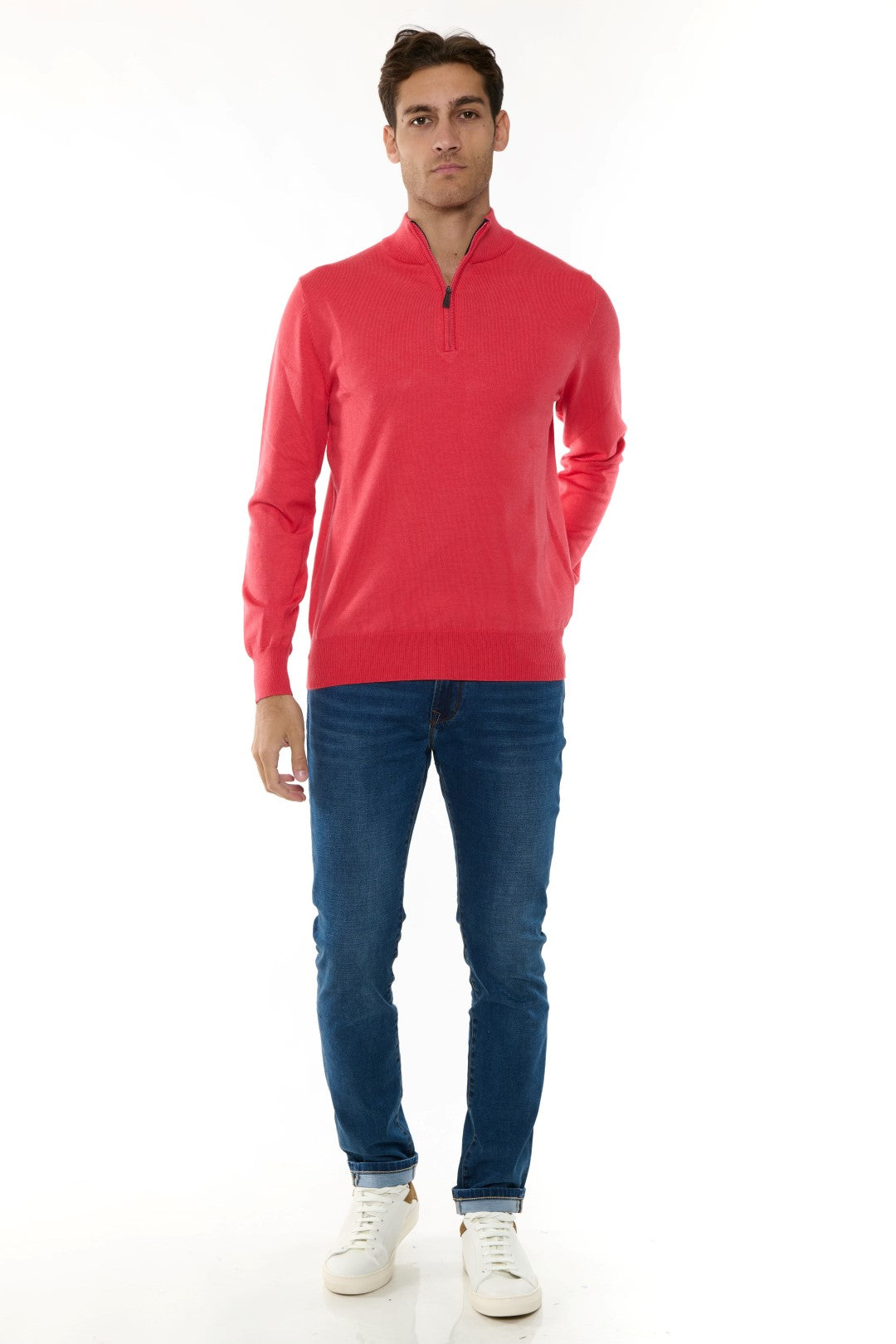 Maglia MezzoCollo Misto Cashmere