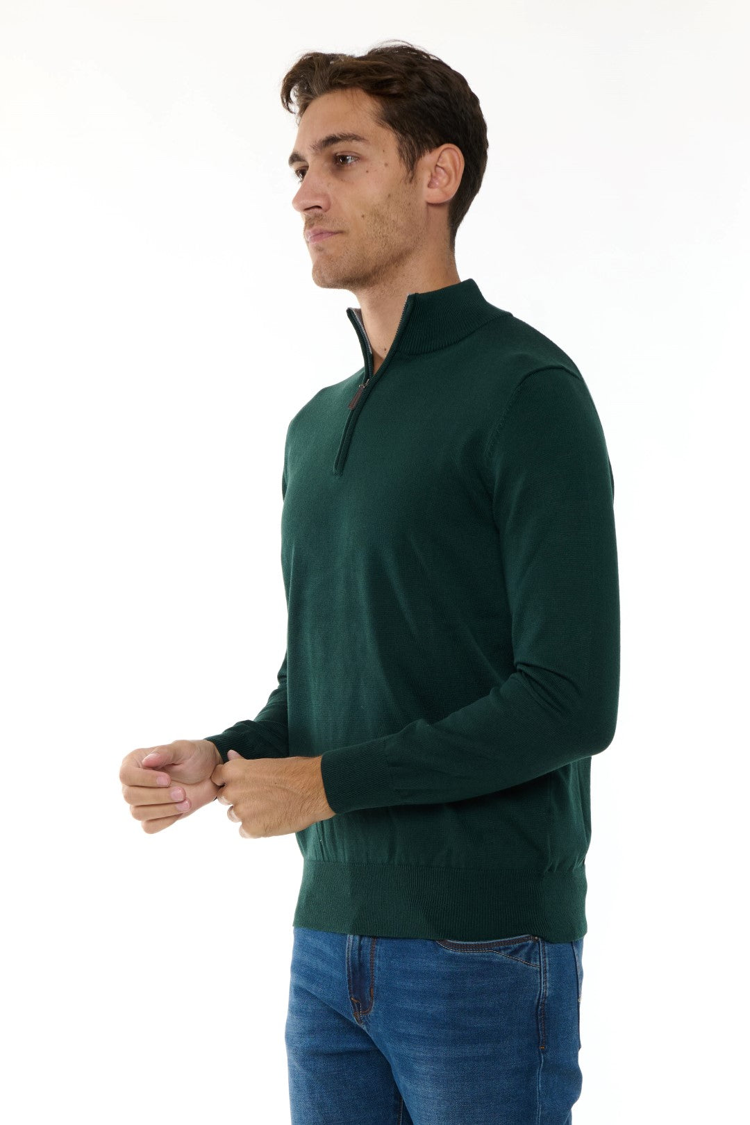Maglia MezzoCollo Misto Cashmere