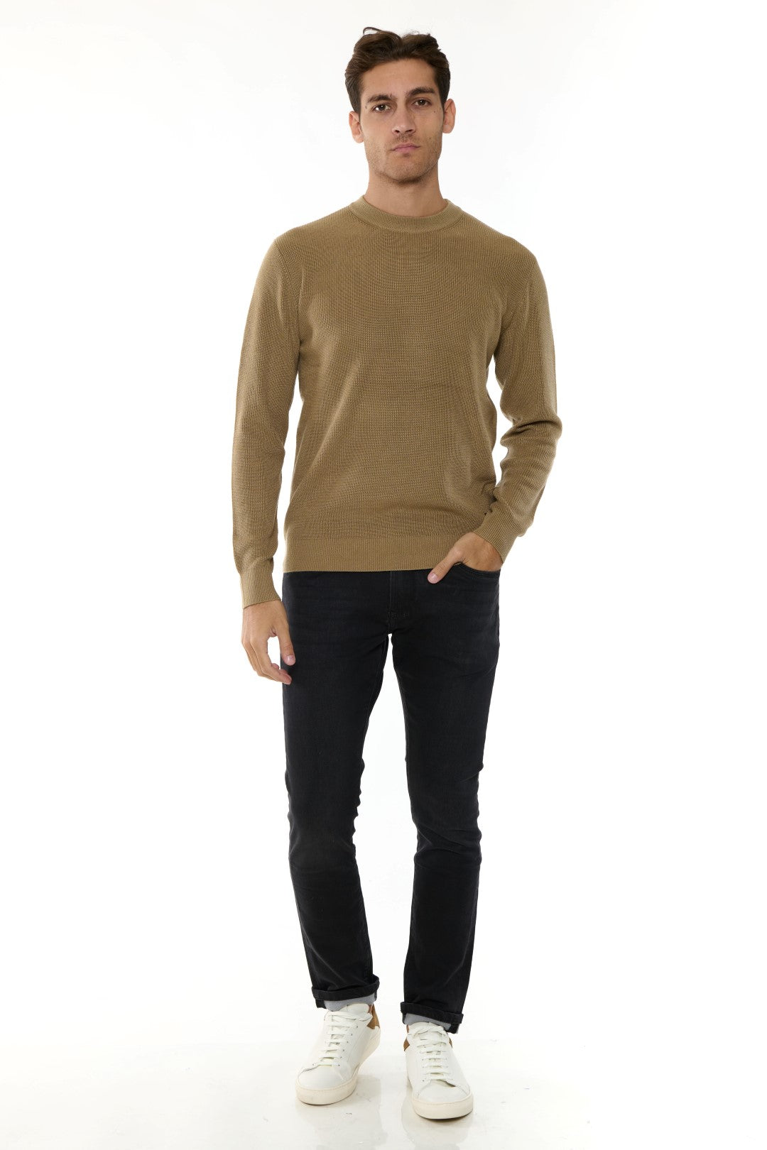 Maglia Girocollo a costine
