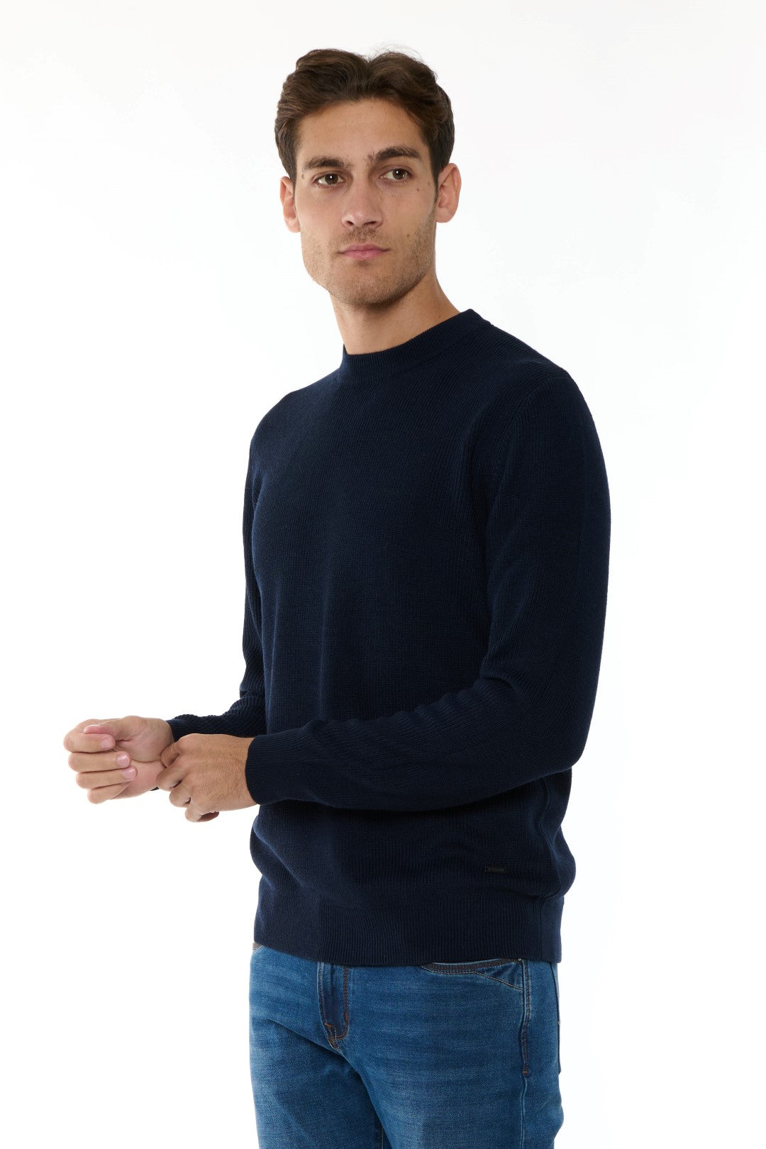 Maglia Girocollo a costine