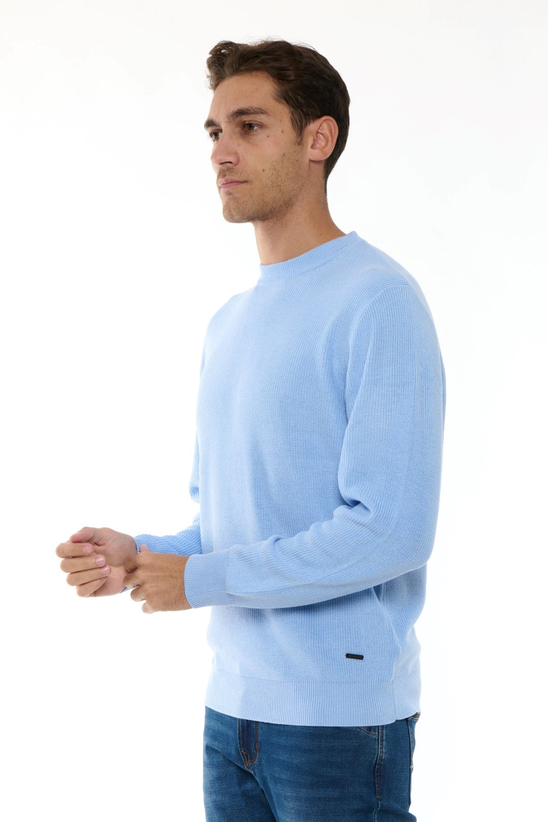 Maglia Girocollo a costine