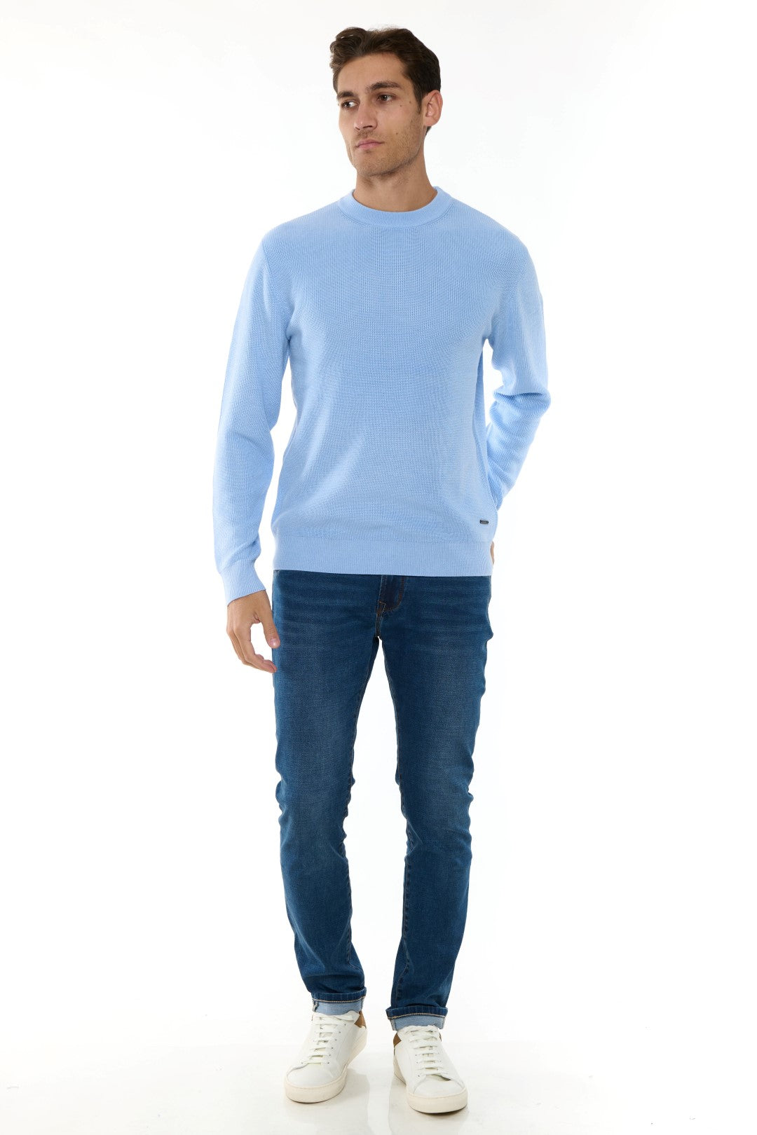 Maglia Girocollo a costine