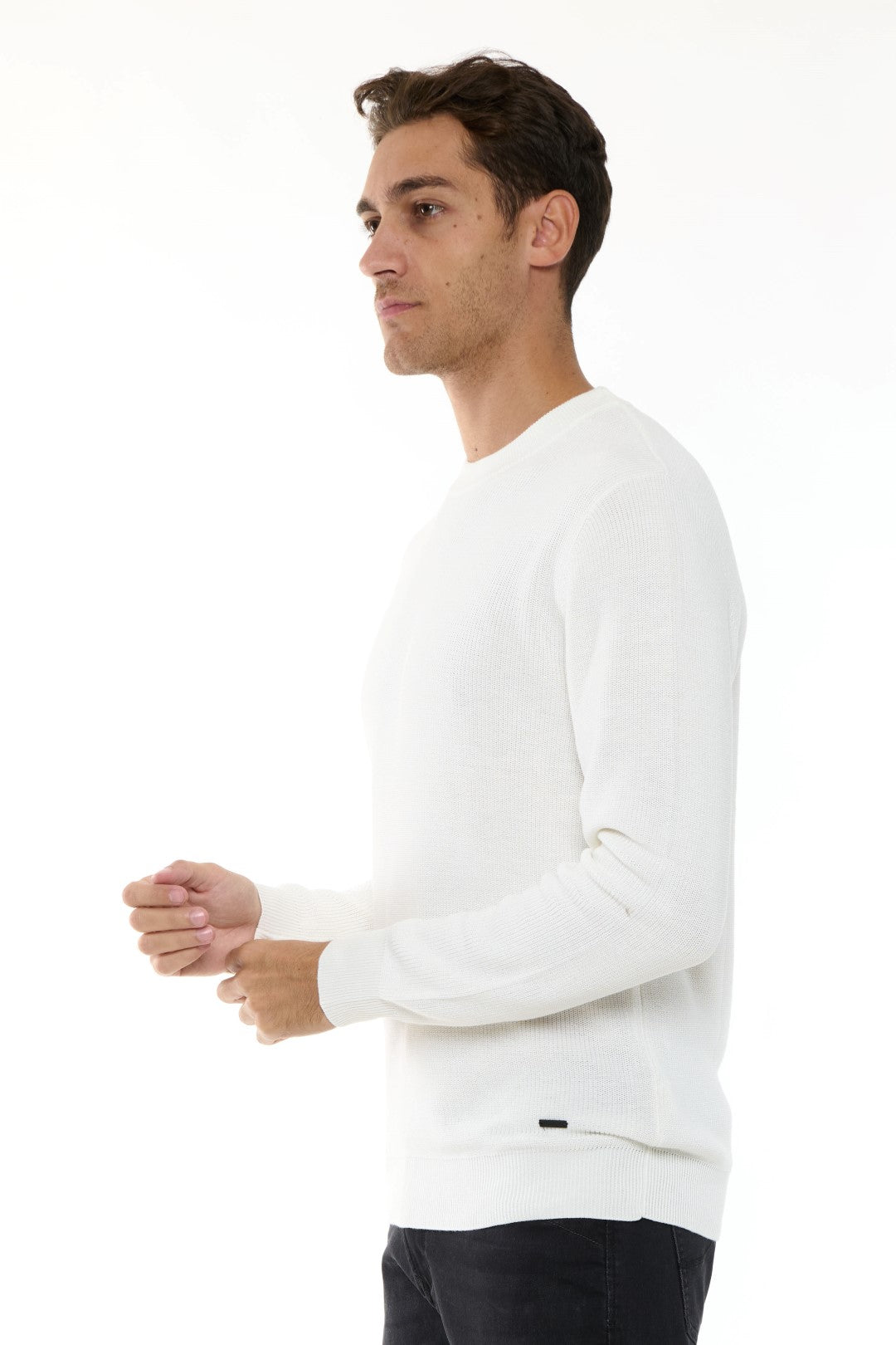 Maglia Girocollo a costine