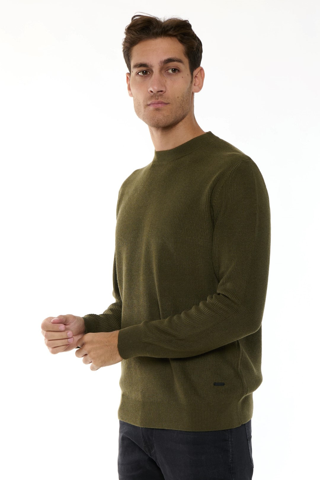 Maglia Girocollo a costine