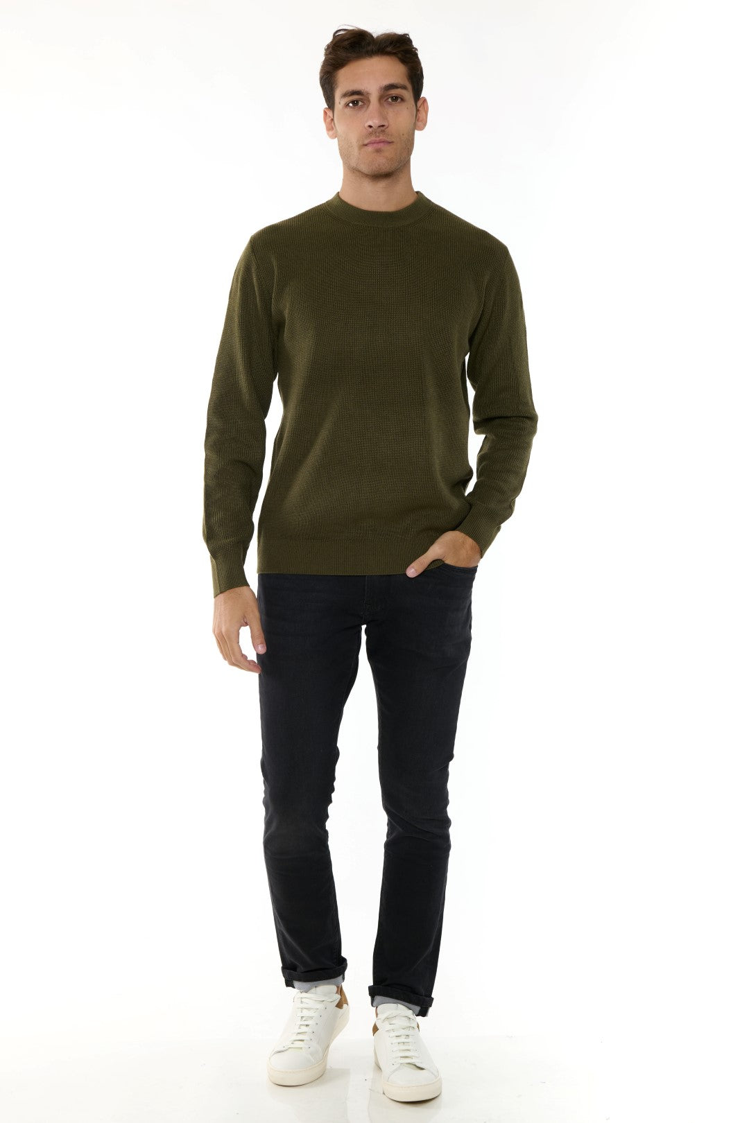 Maglia Girocollo a costine