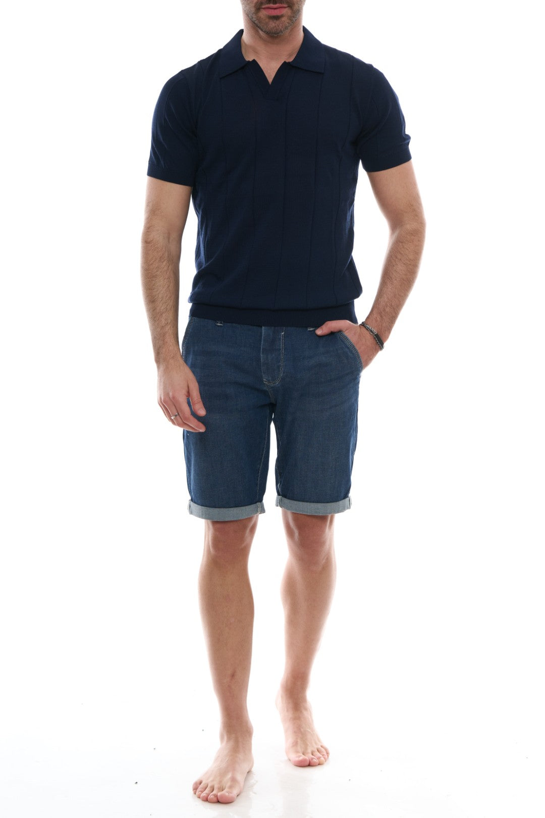 Bermuda Tasca America Denim Light Scuro