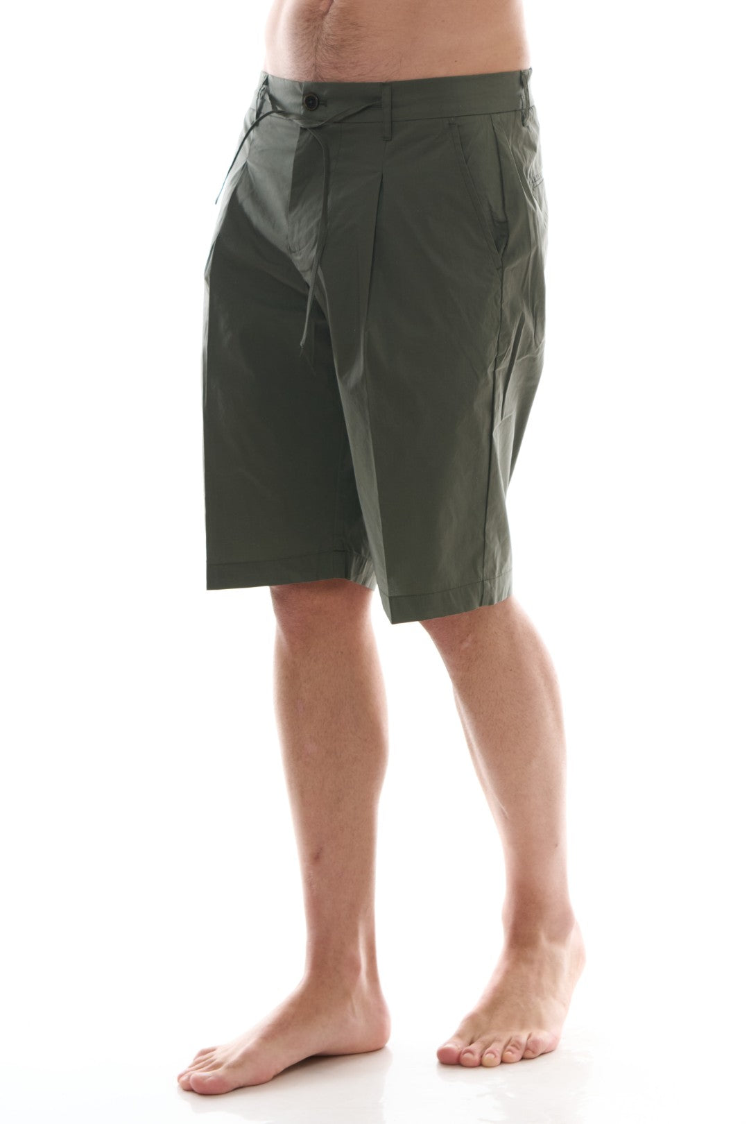 Bermuda Tasca America Coulisse Cotone Leggero