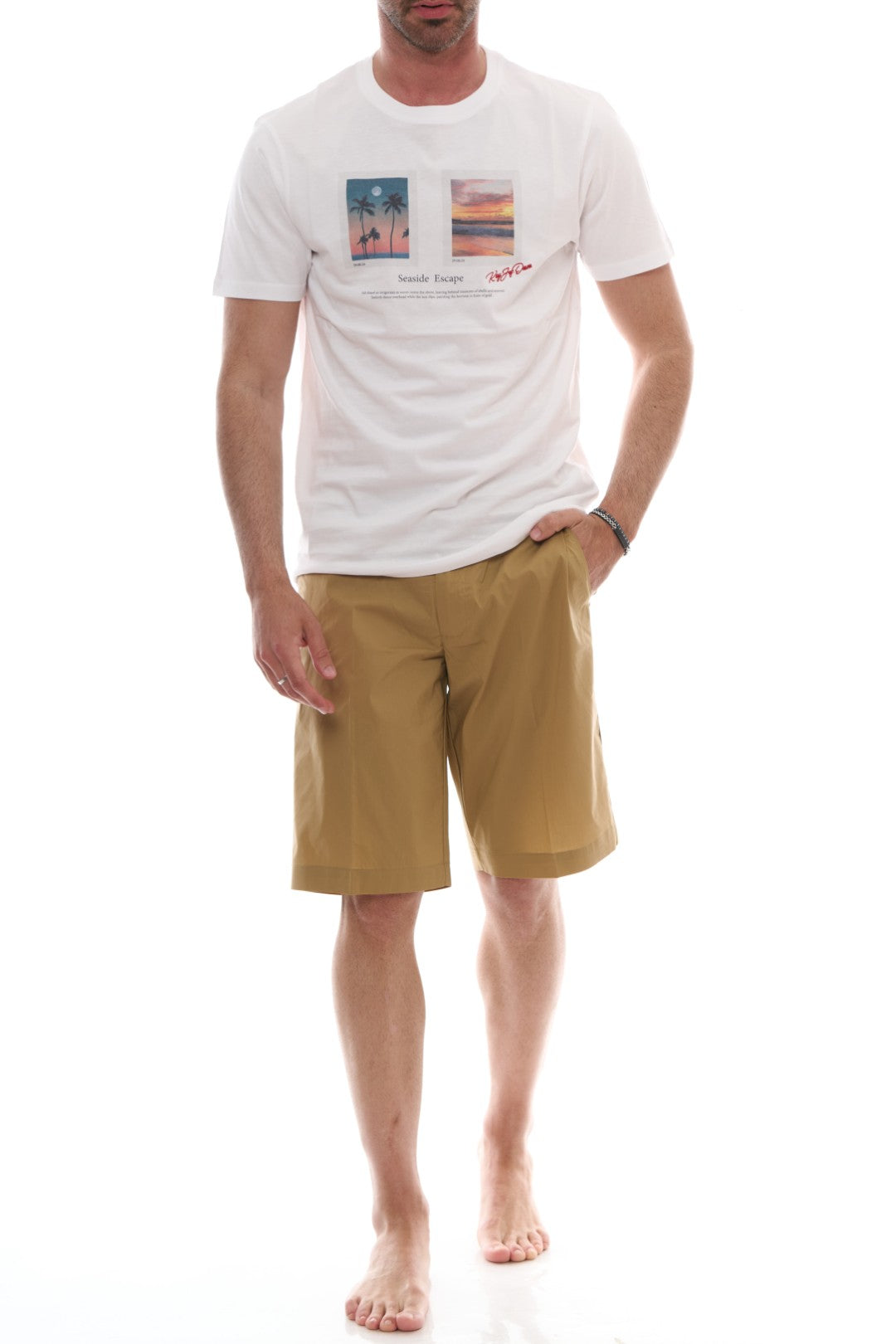 Bermuda Tasca America Cotone Leggero