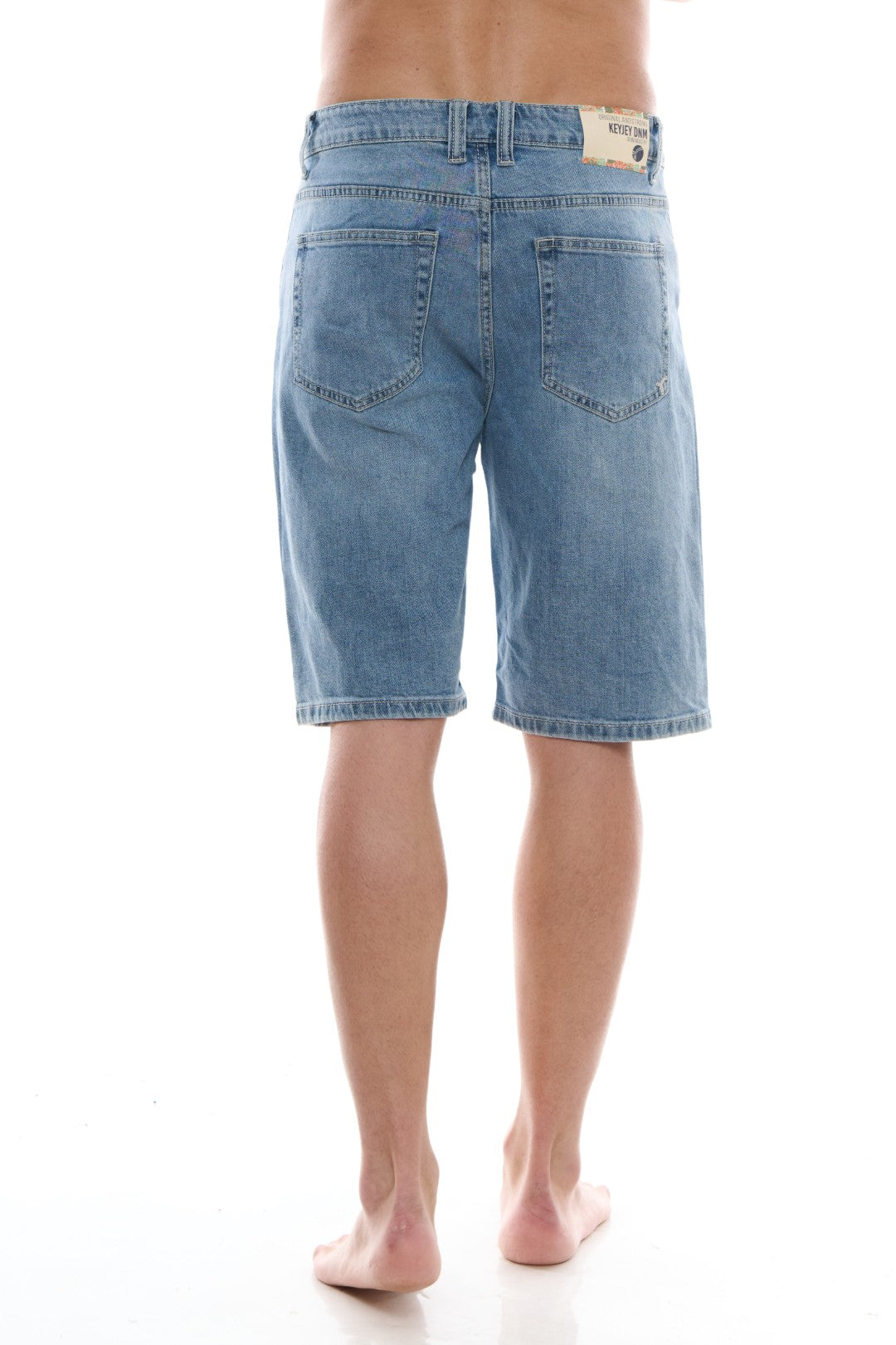 Bermuda in Denim Blu Baggy