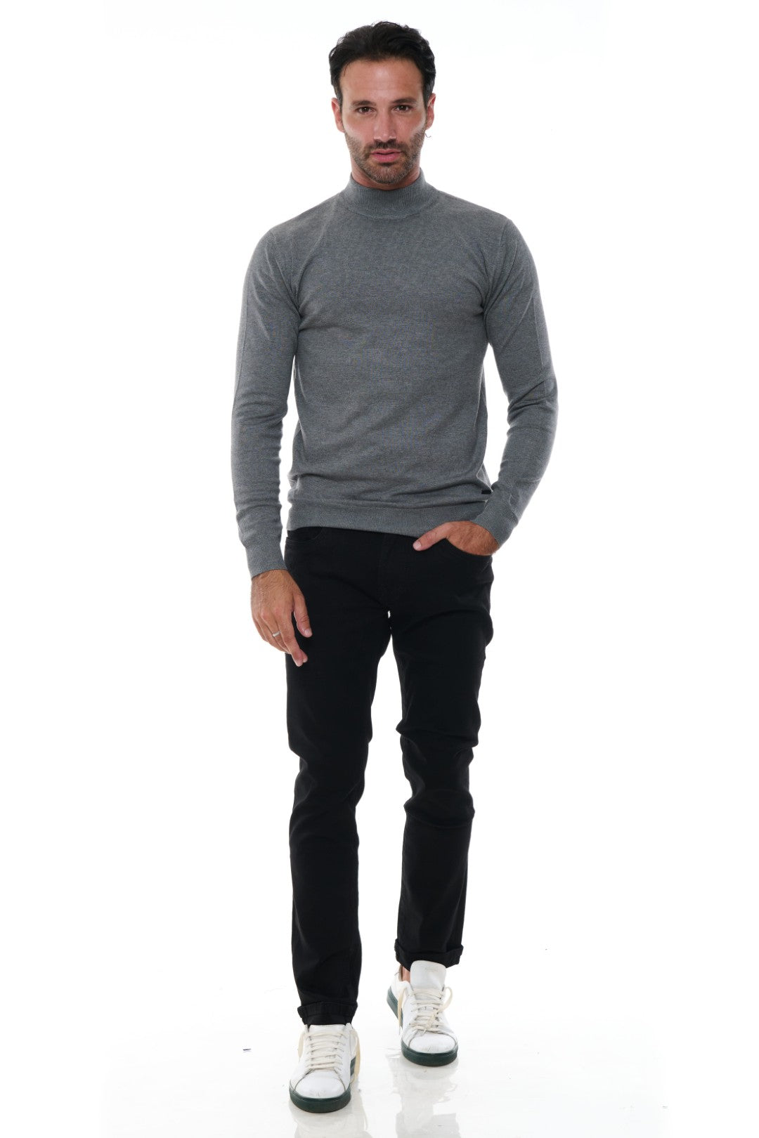 Jeans Basic Bull Nero
