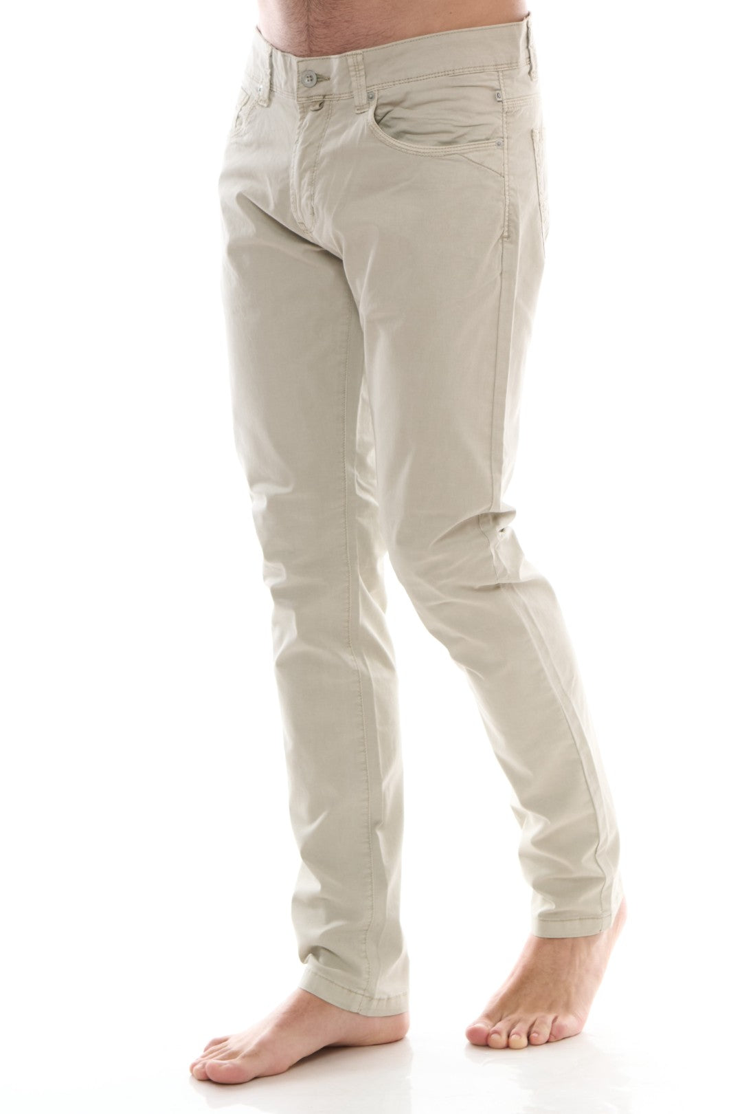 Pantalone 5 tasche Basic Cotone