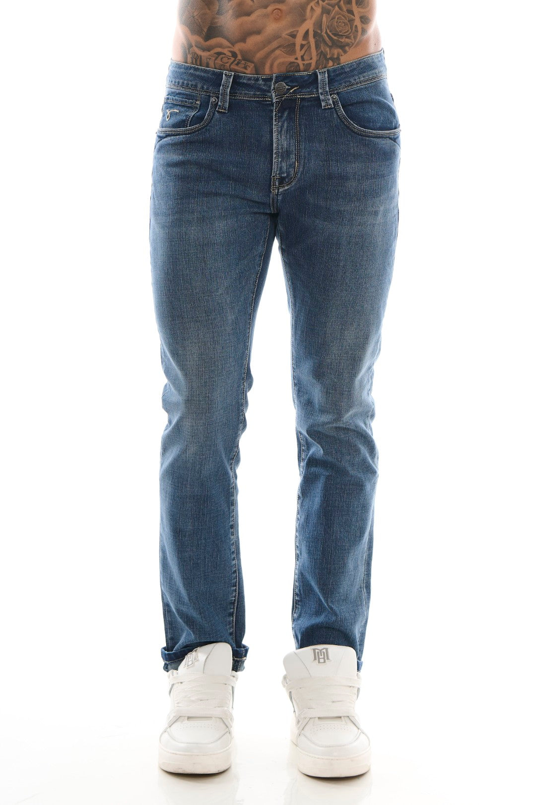 Jeans Basic Denim Blu