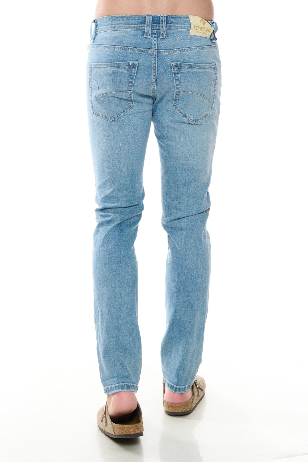 Jeans 5 tasche con rotture