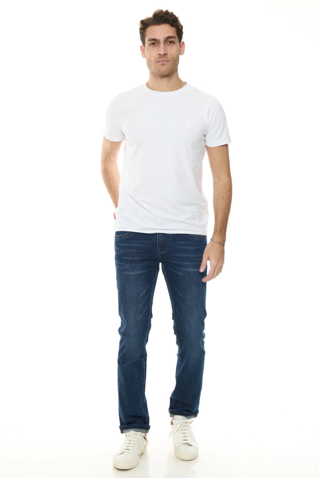 Jeans 5 tasche Slim Scuro