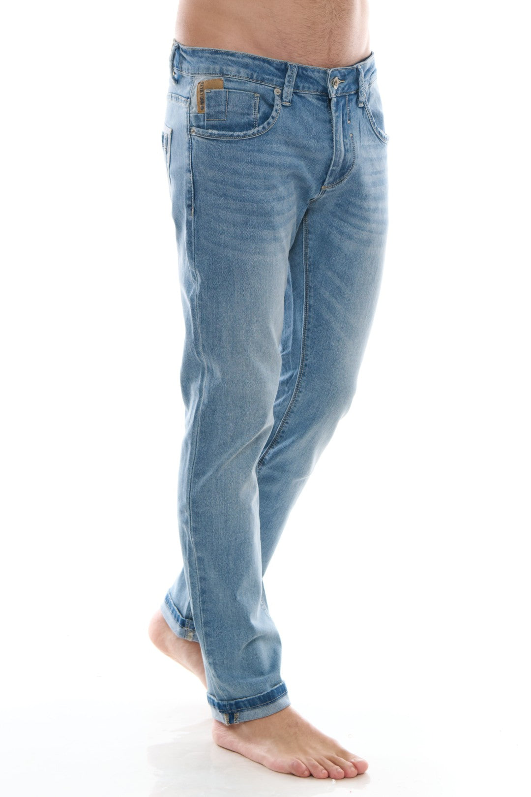 Jeans 5 tasche Lavaggio Chiaro
