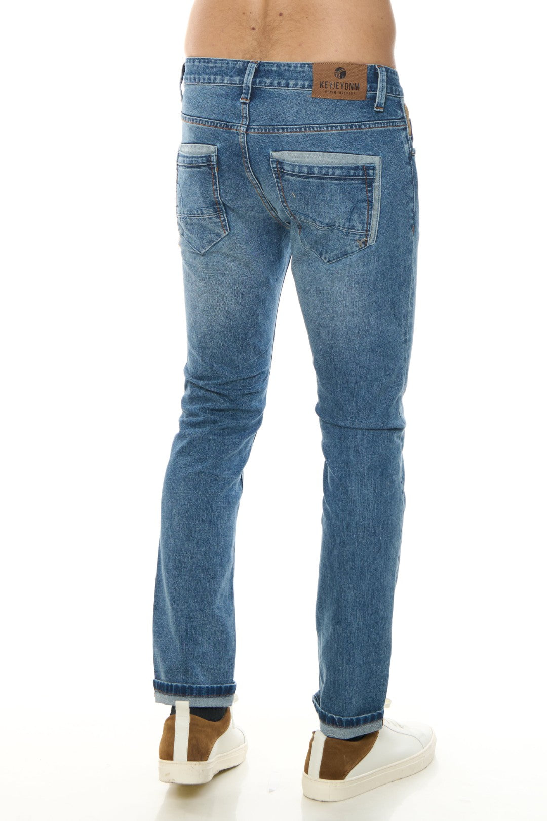 Jeans 5 tasche con Logo