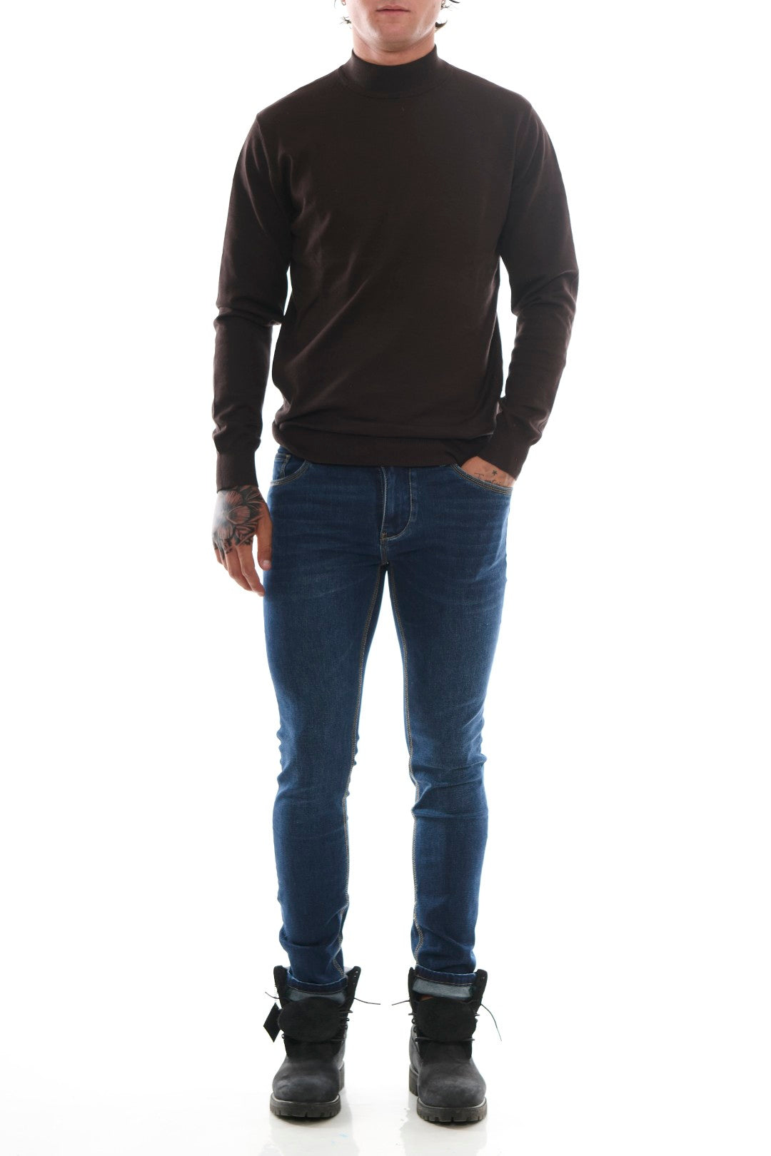 Skinny Jeans Dark Stone Wash
