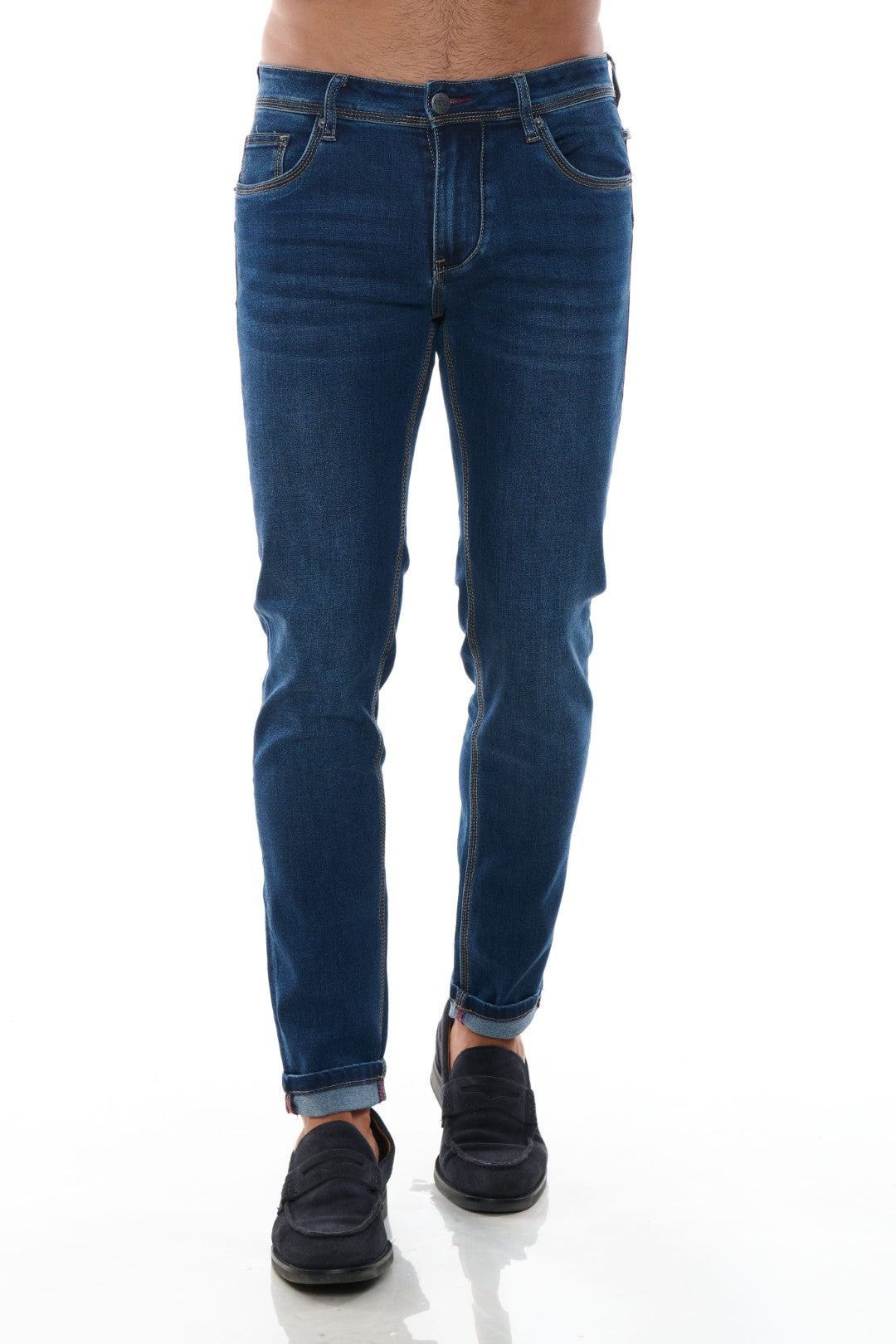 Jeans Skinny Dark Stone Wash