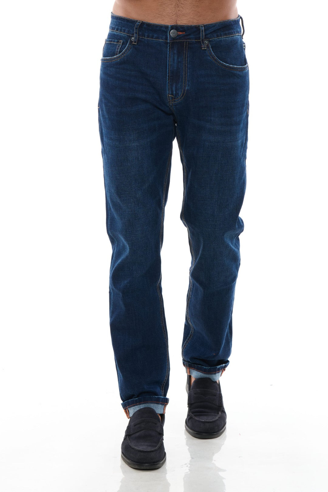 Jeans 5 Tasche Regular Scuro