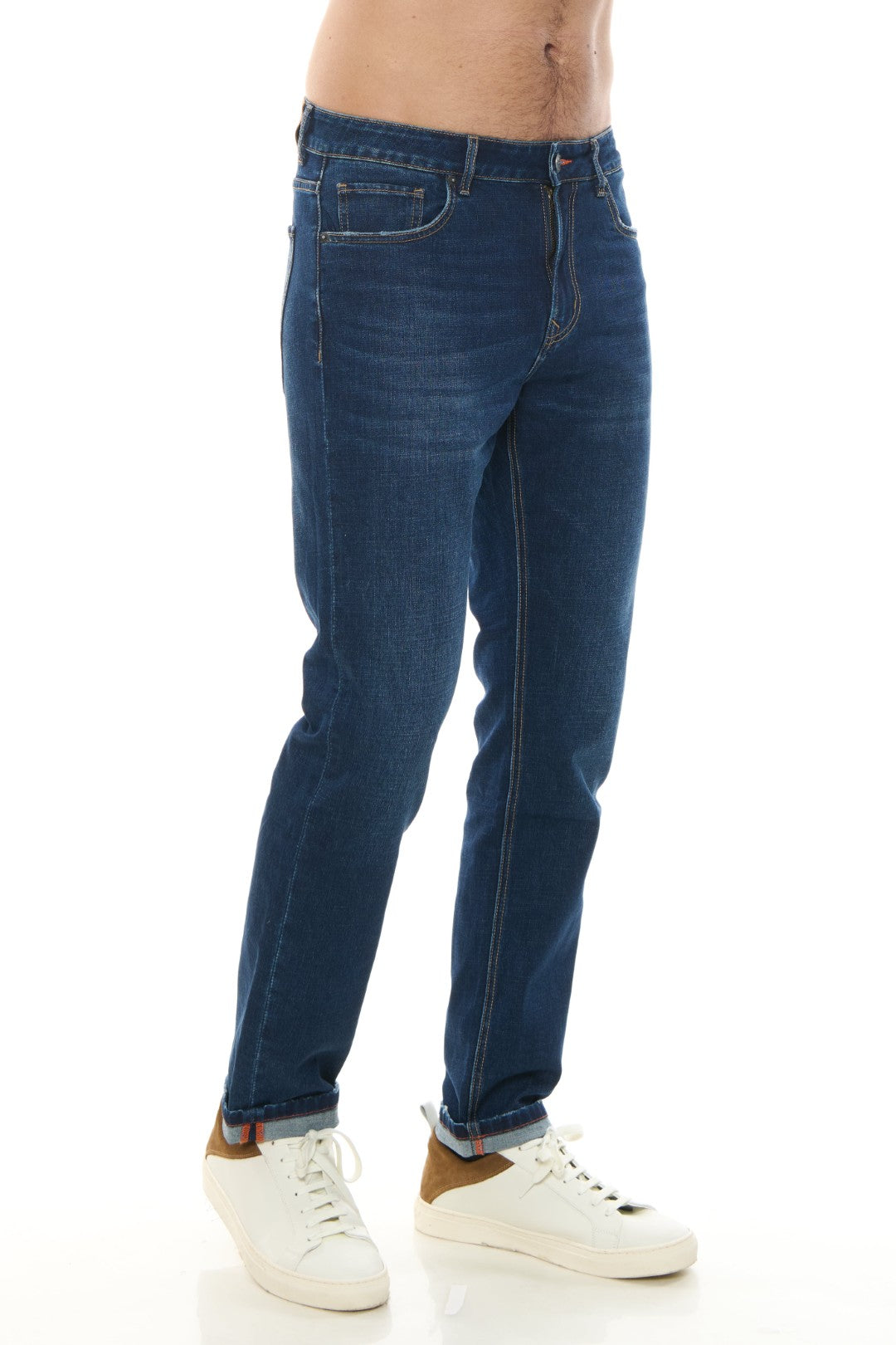 Jeans 5 Tasche Regular Scuro