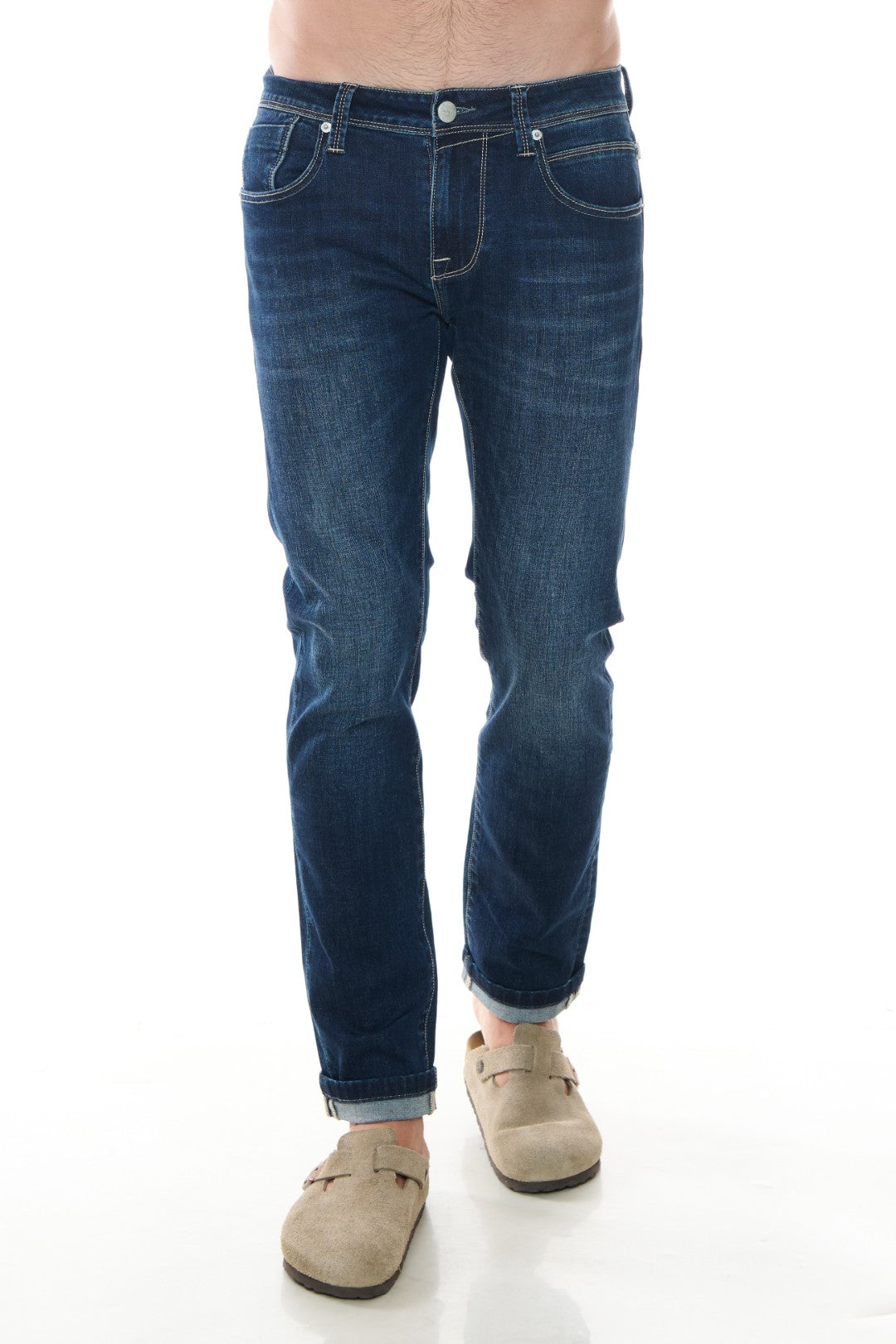 5 Pocket Jeans Regular Stone Dark