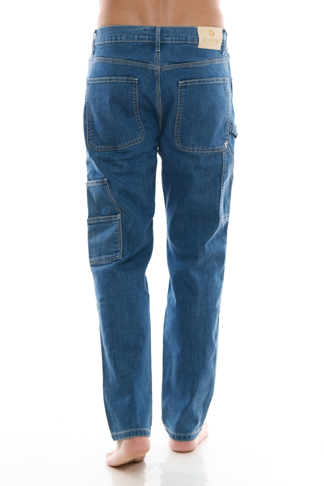 Jeans 5 tasche Worker Chiaro