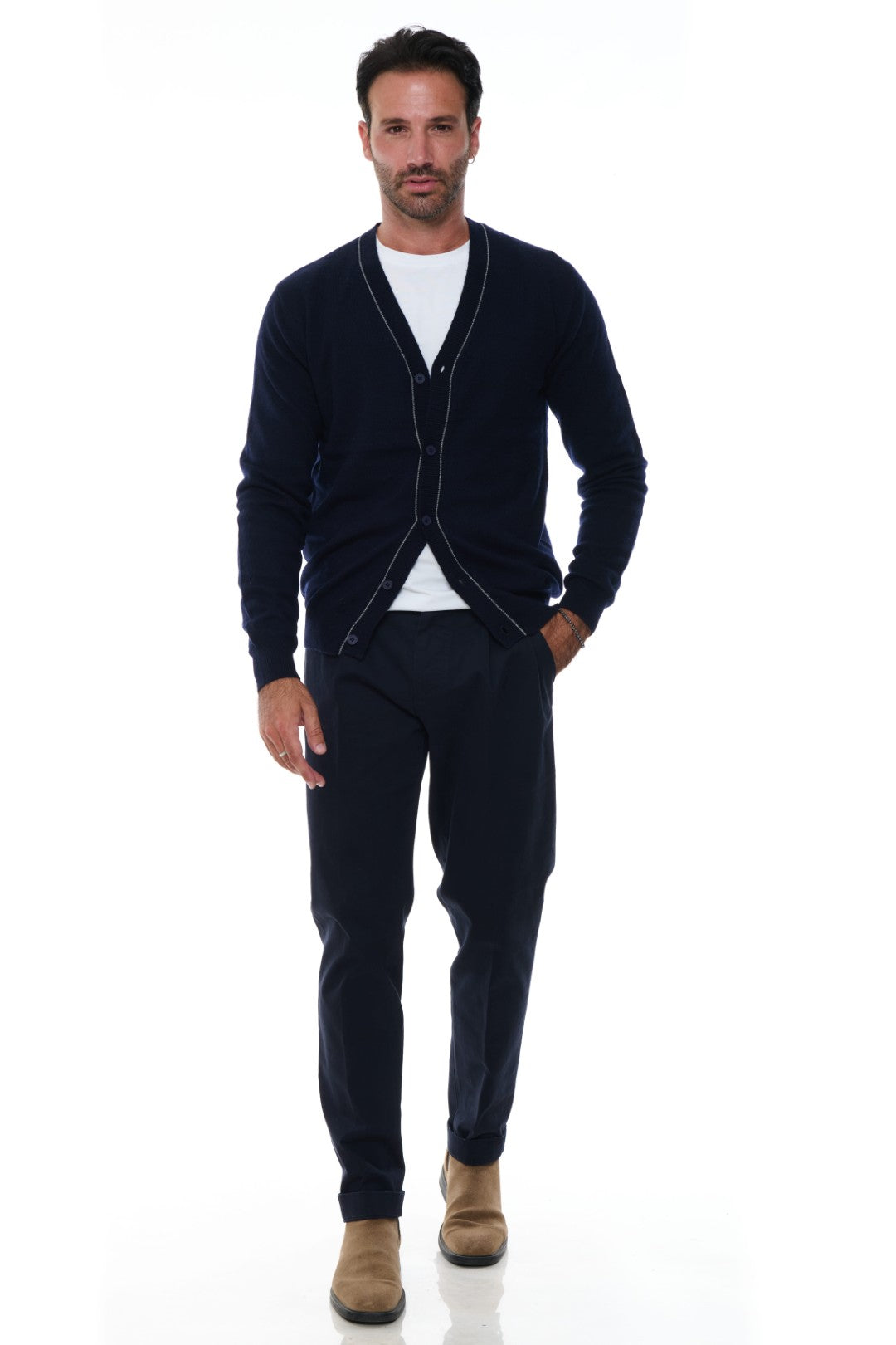 Pantalone Tasca America con Pinces