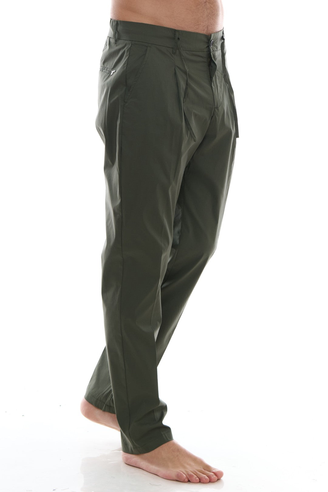 Pantalone Tasca America Coulisse Cotone Leggero