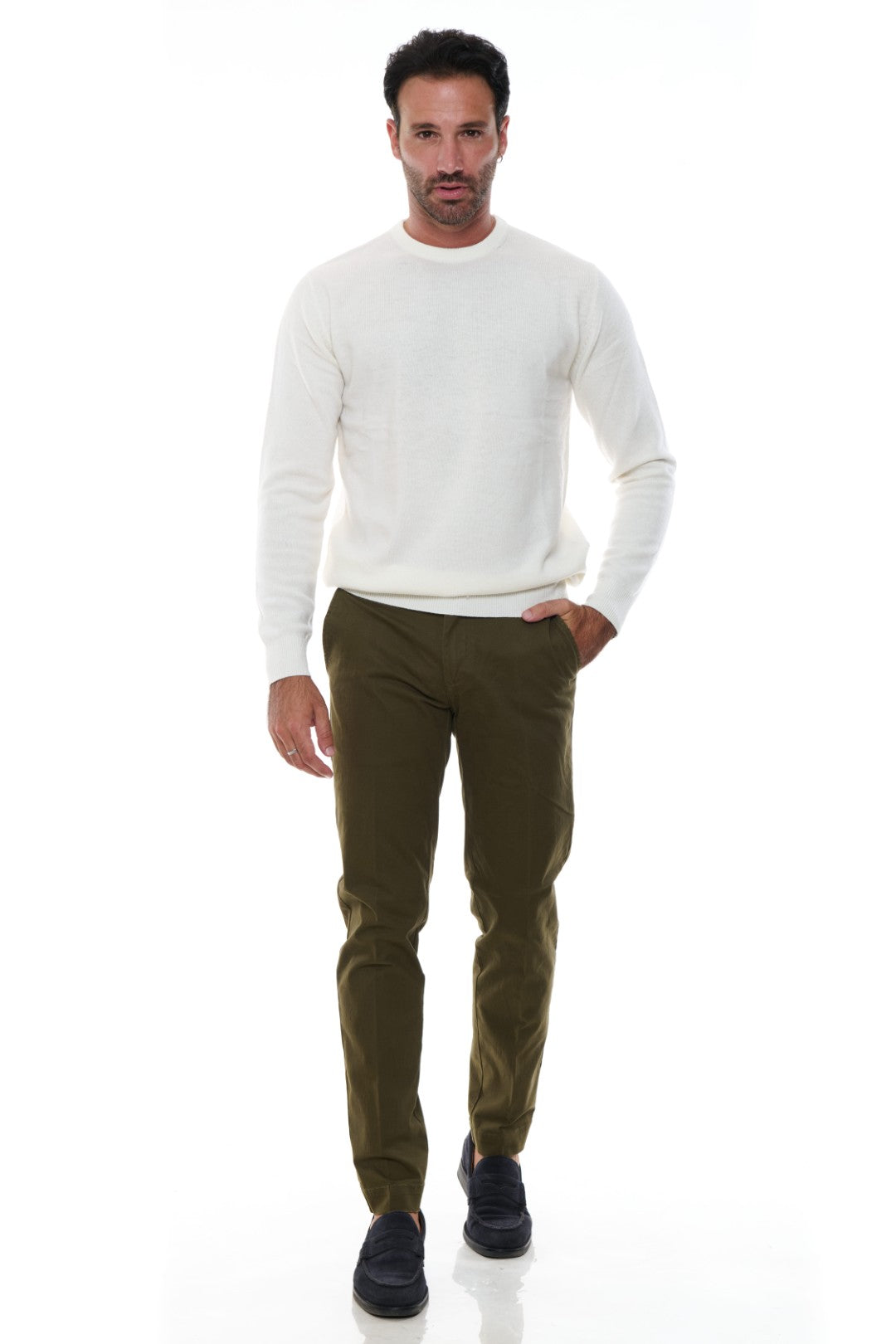 Pantalone Tasca America Cotone