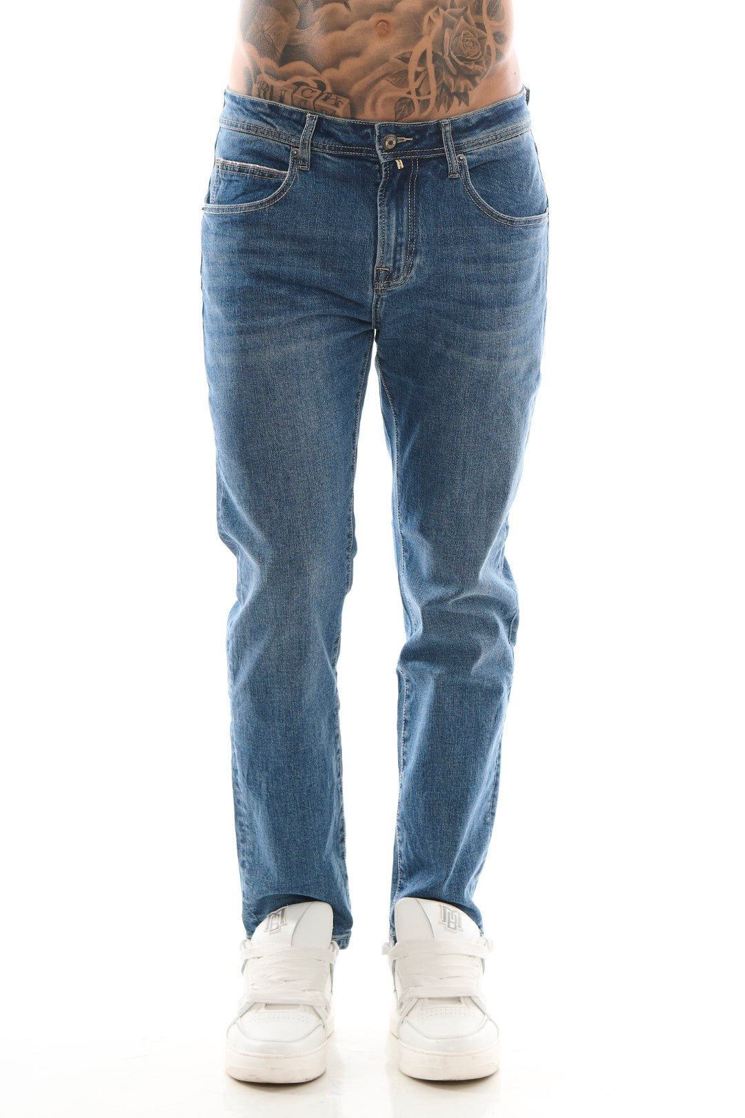 Jeans 5 tasche Carrot