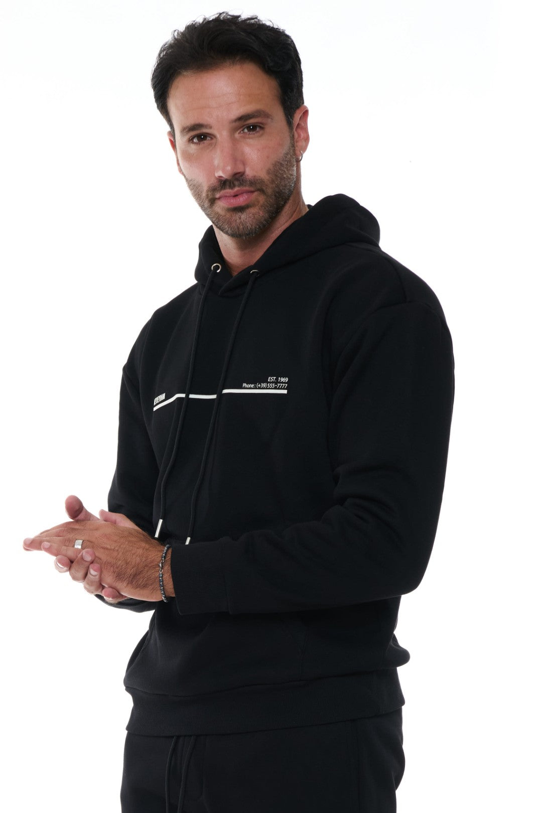 Technical Fabric Half-Neck Sweatshirt
