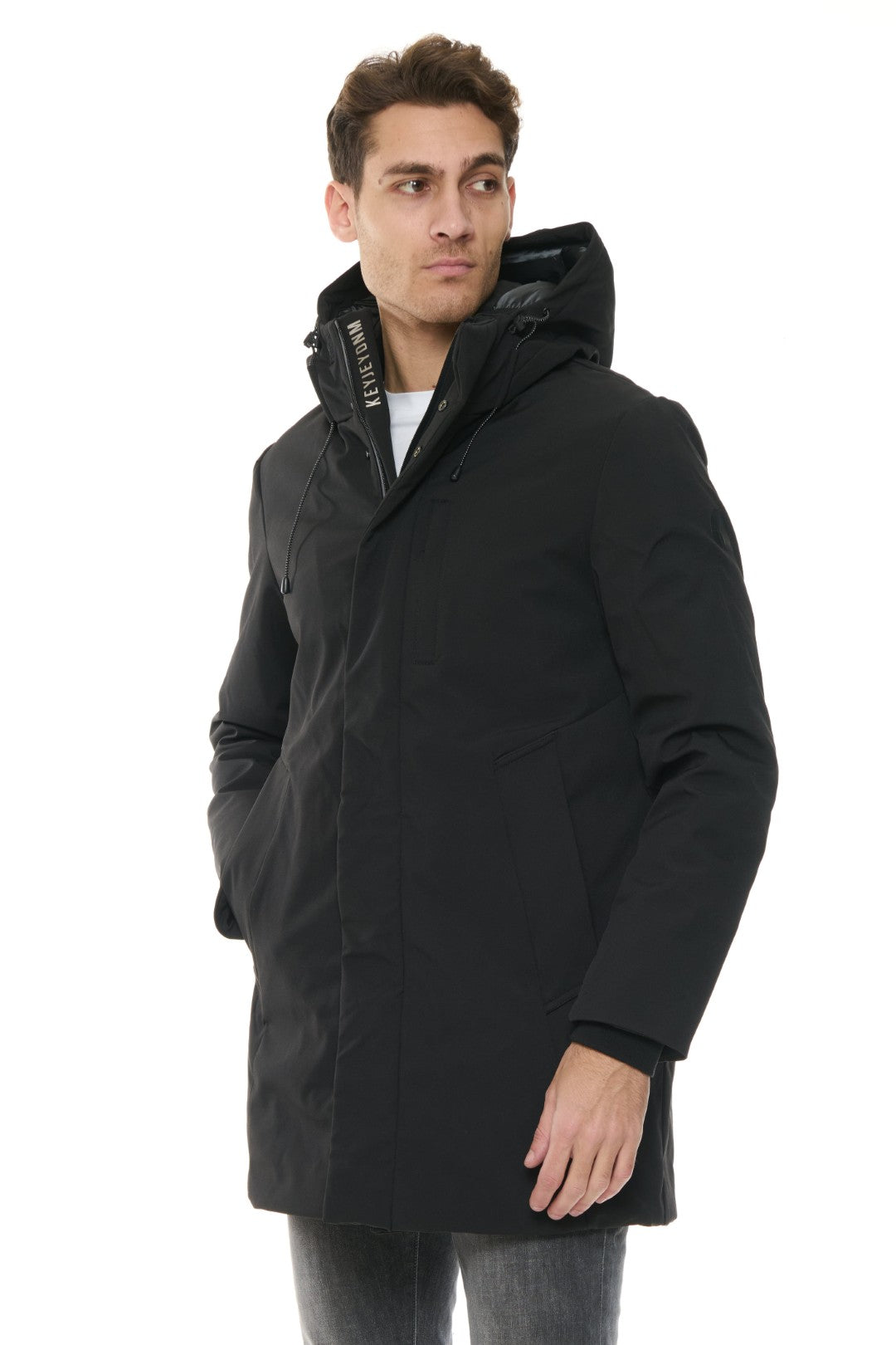 Giaccone Lungo con cappuccio