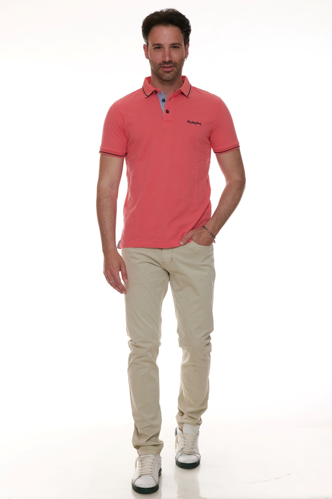 Polo con ricamo Logato