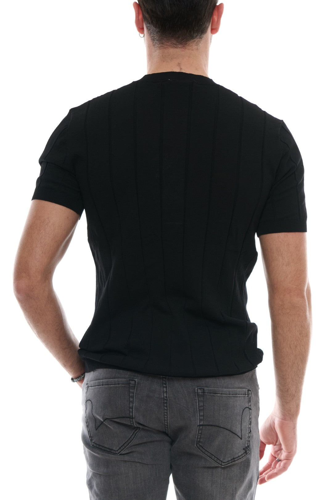 Maglia Girocollo Rigata