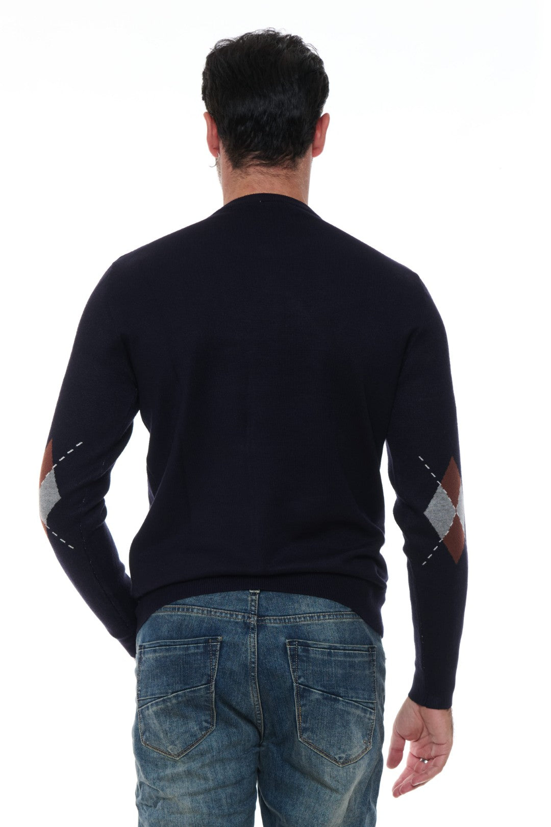 Maglia Girocollo con Rombi